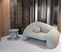 Low Bolero Marble Accent Table by Alter Ego Studio