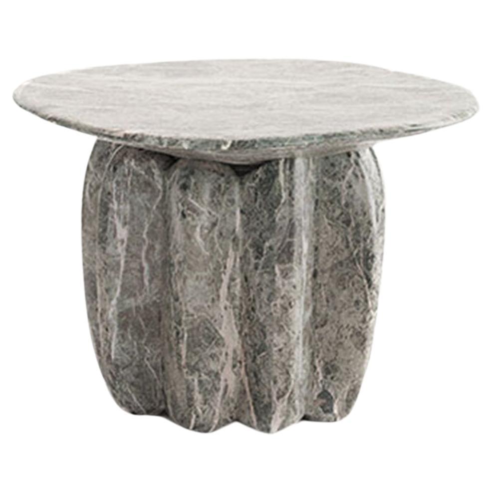 Low Bolero Marble Accent Table by Alter Ego Studio For Sale