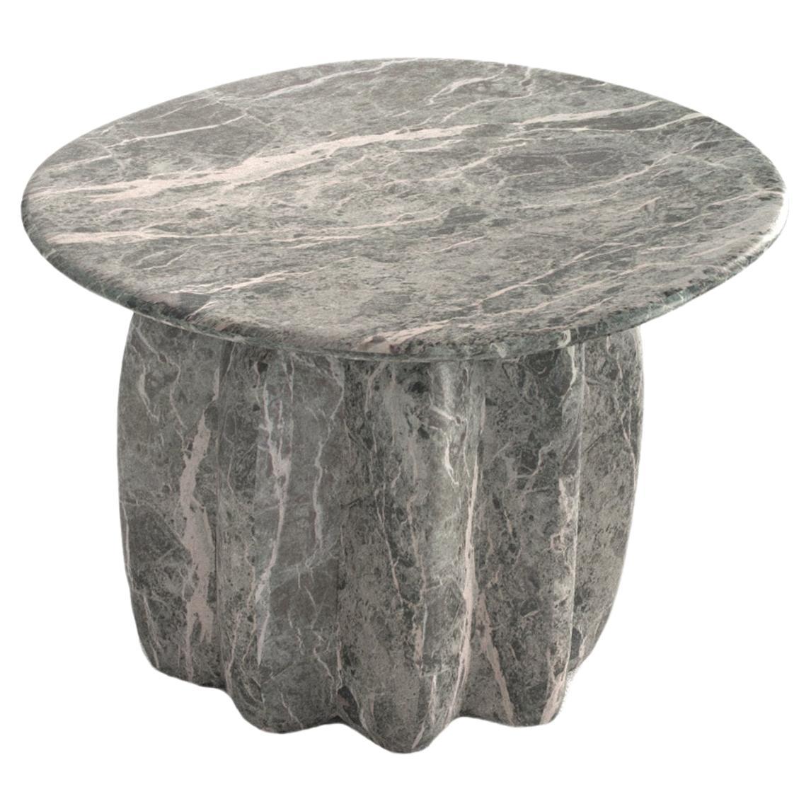 Low Bolero Marble Accent Table by Alter Ego Studio For Sale