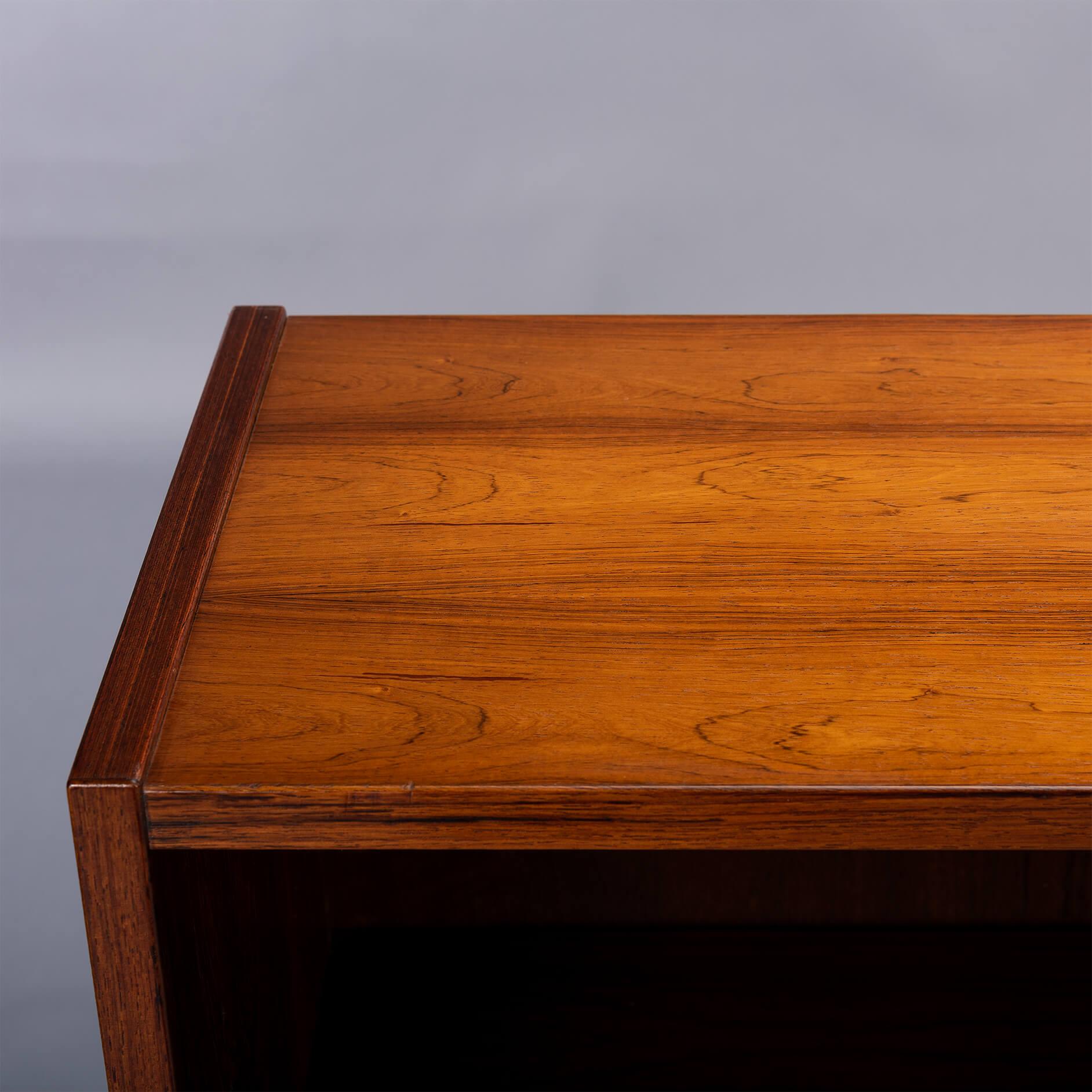 Danish Low Bookcase and Display Cabinet by Carlo Jensen for Hundevad & Co, 1960s