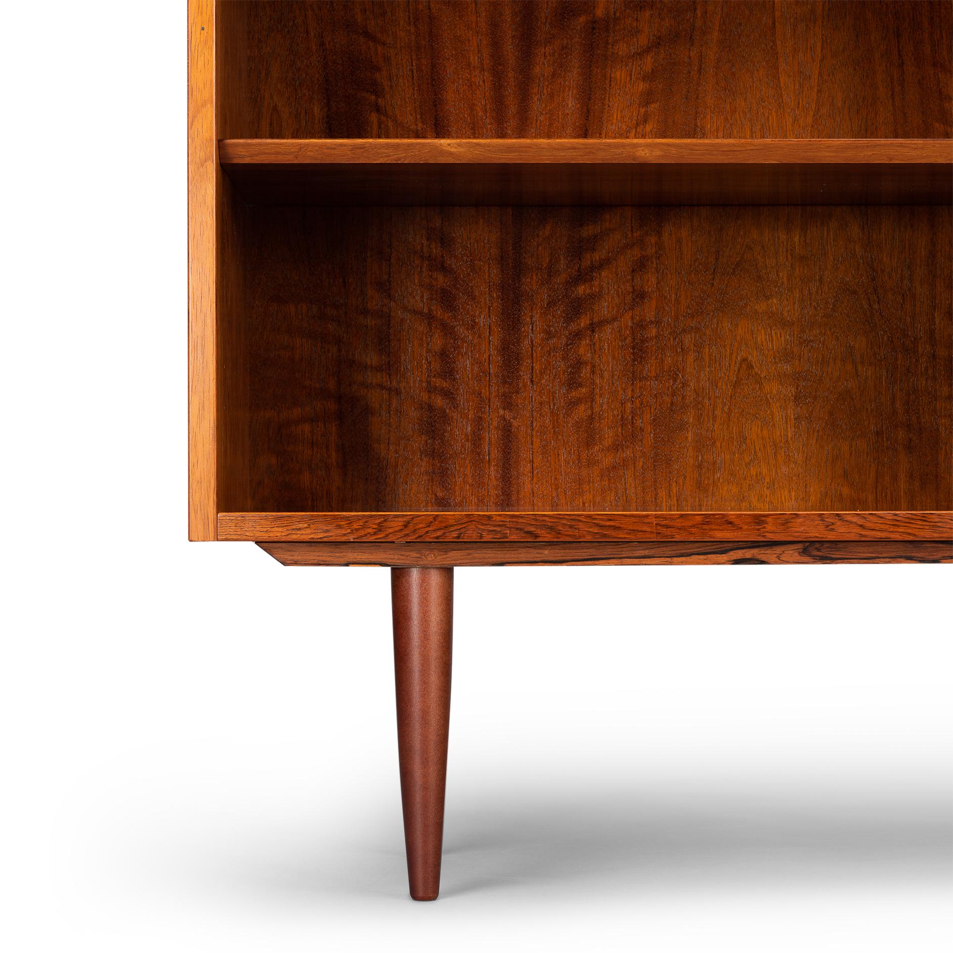 Danish Low Bookcase by Carlo Jensen for Hundevad & Co, 1960s
