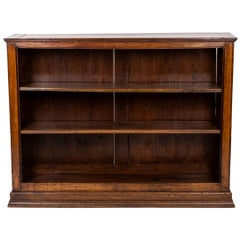 Low Bookcase in Walnut, Directoire Period