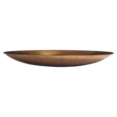 Low Brass Bowl by Ronald Hayes Pearson