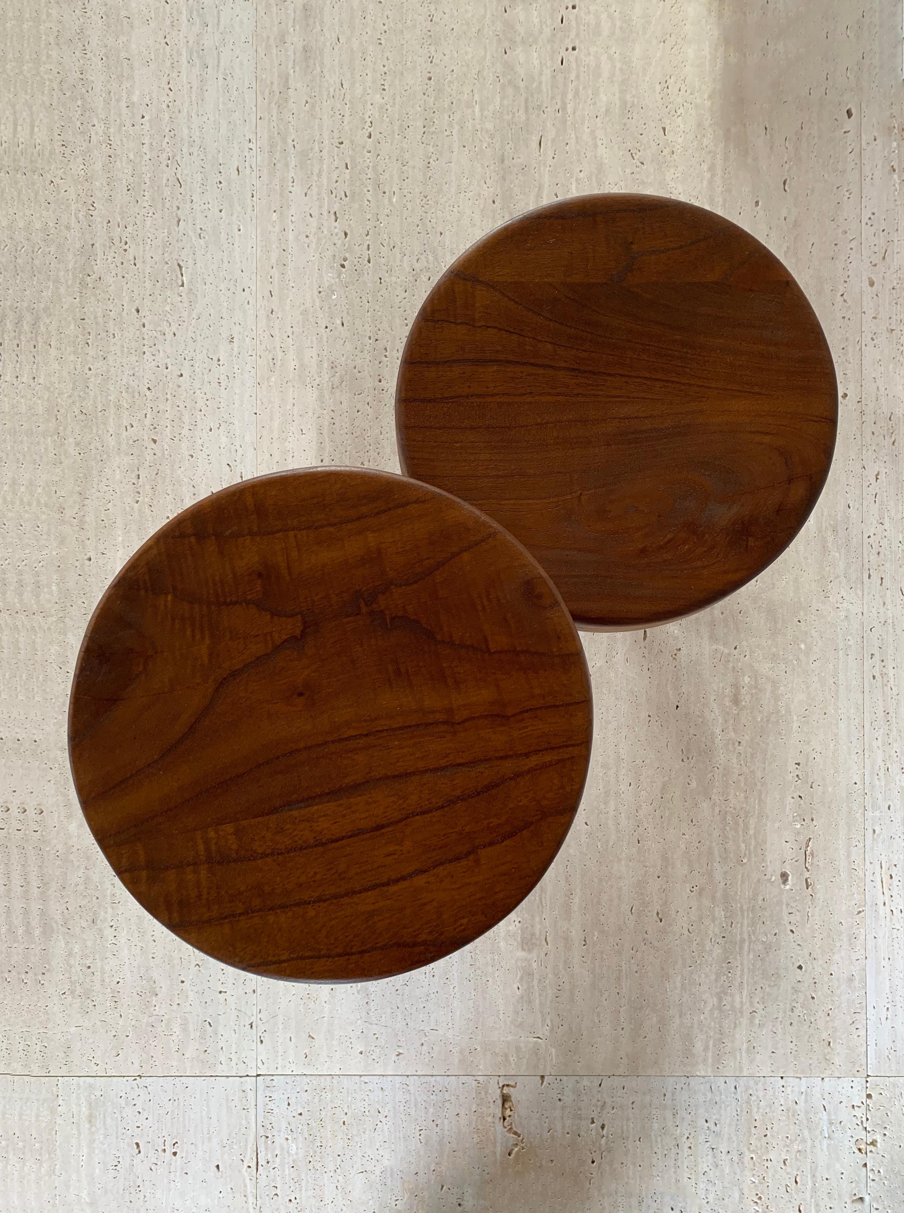 Tabourets de lait marron bas Neuf - En vente à Geneve, CH
