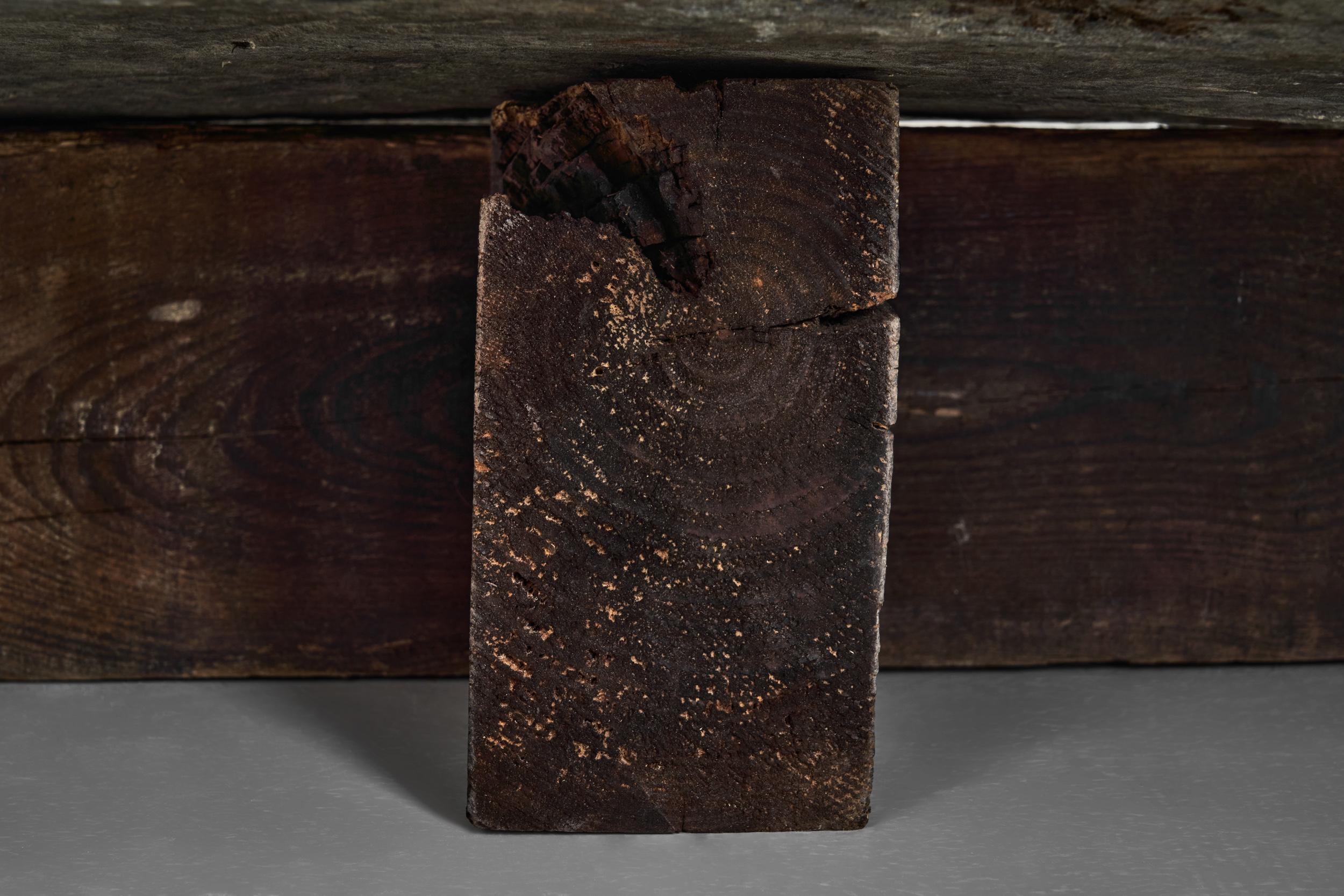 Table basse brutaliste avec plateau de table en ardoise, Espagne, années 1970 8