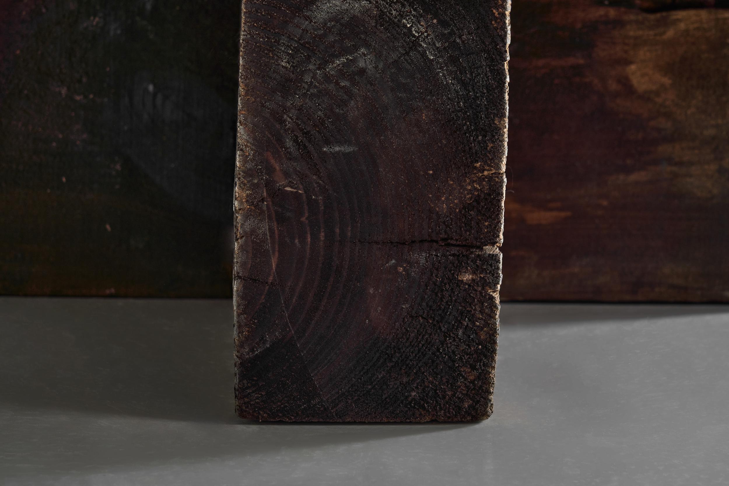 Table basse brutaliste avec plateau de table en ardoise, Espagne, années 1970 9