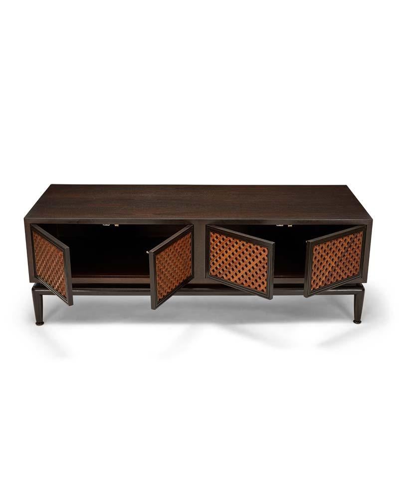 Mid-Century Modern Low Cabinet by Maurice Bailey for Monterverdi Young For Sale