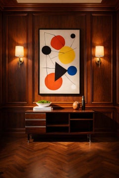 Mueble bajo Pitagora de Renato Venturi y Ennio Fazioli para MIM, 1960