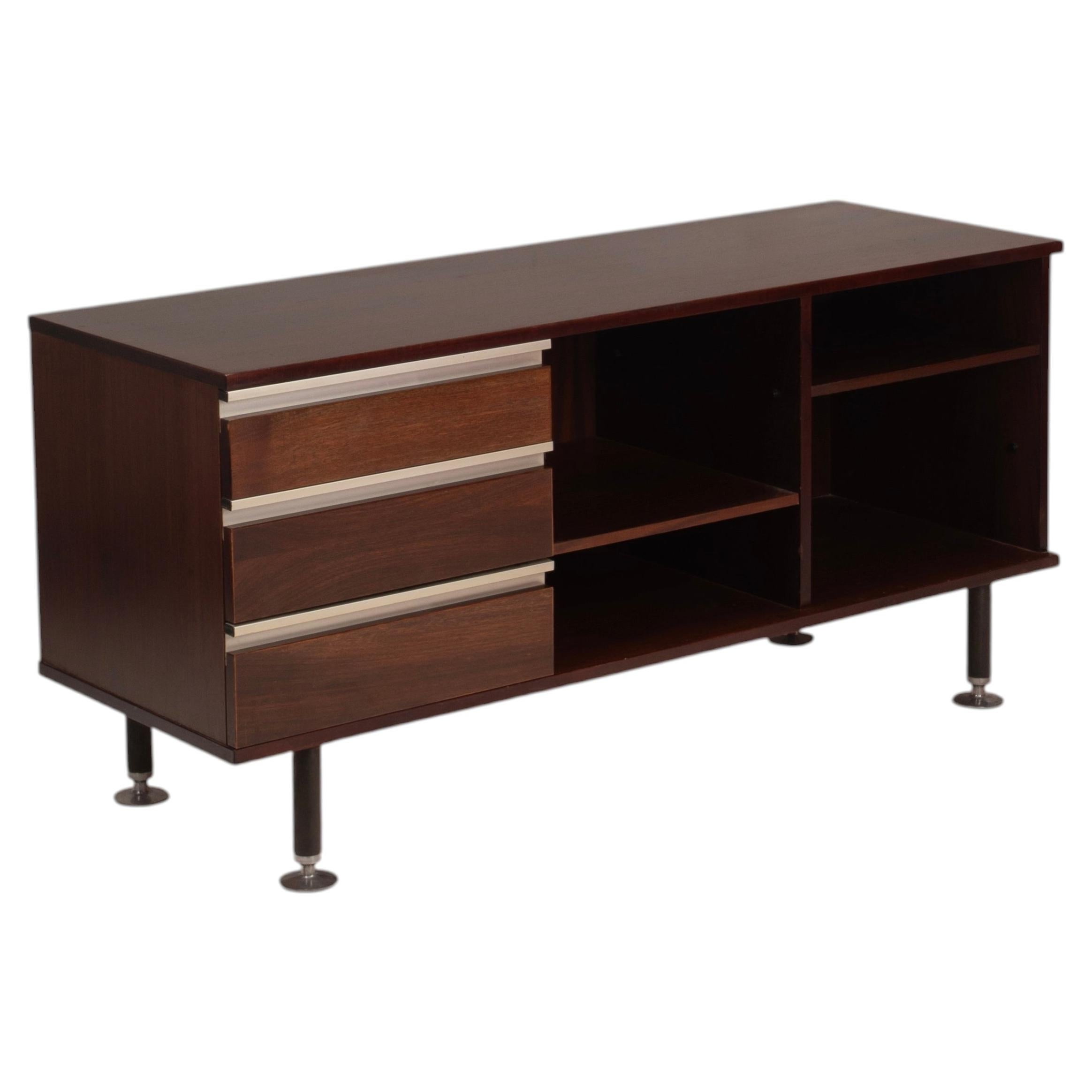 Low cabinet Pitagora by Renato Venturi and Ennio Fazioli for MIM, 1960