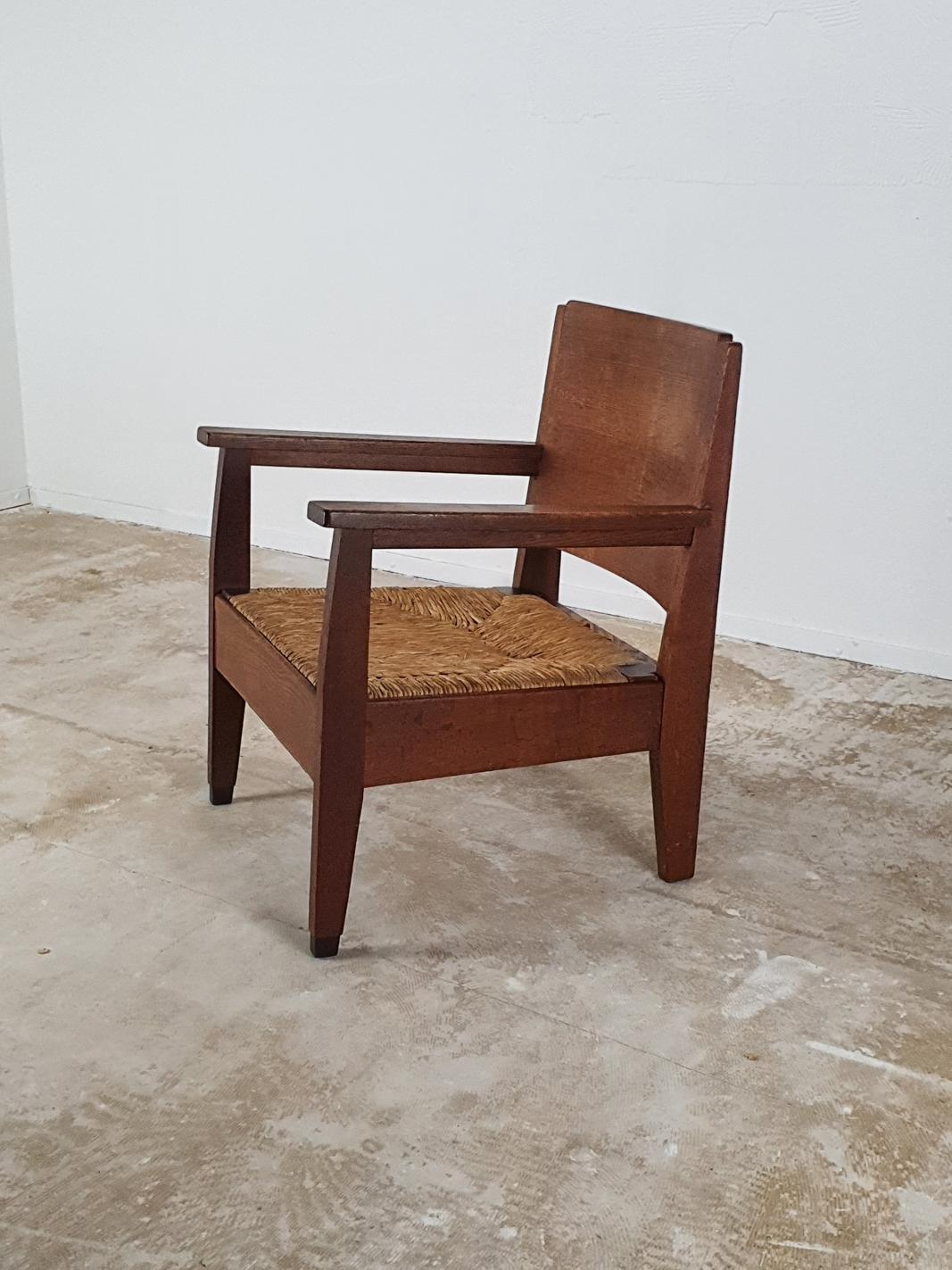 Low Chair by Frits Spanjaard 'Attributed' 3