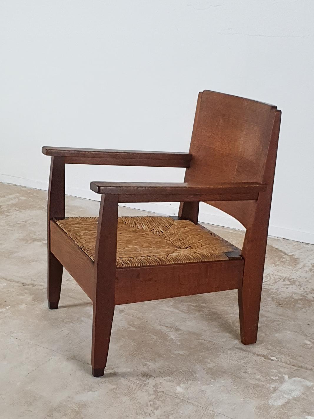 Low Chair by Frits Spanjaard 'Attributed' 1