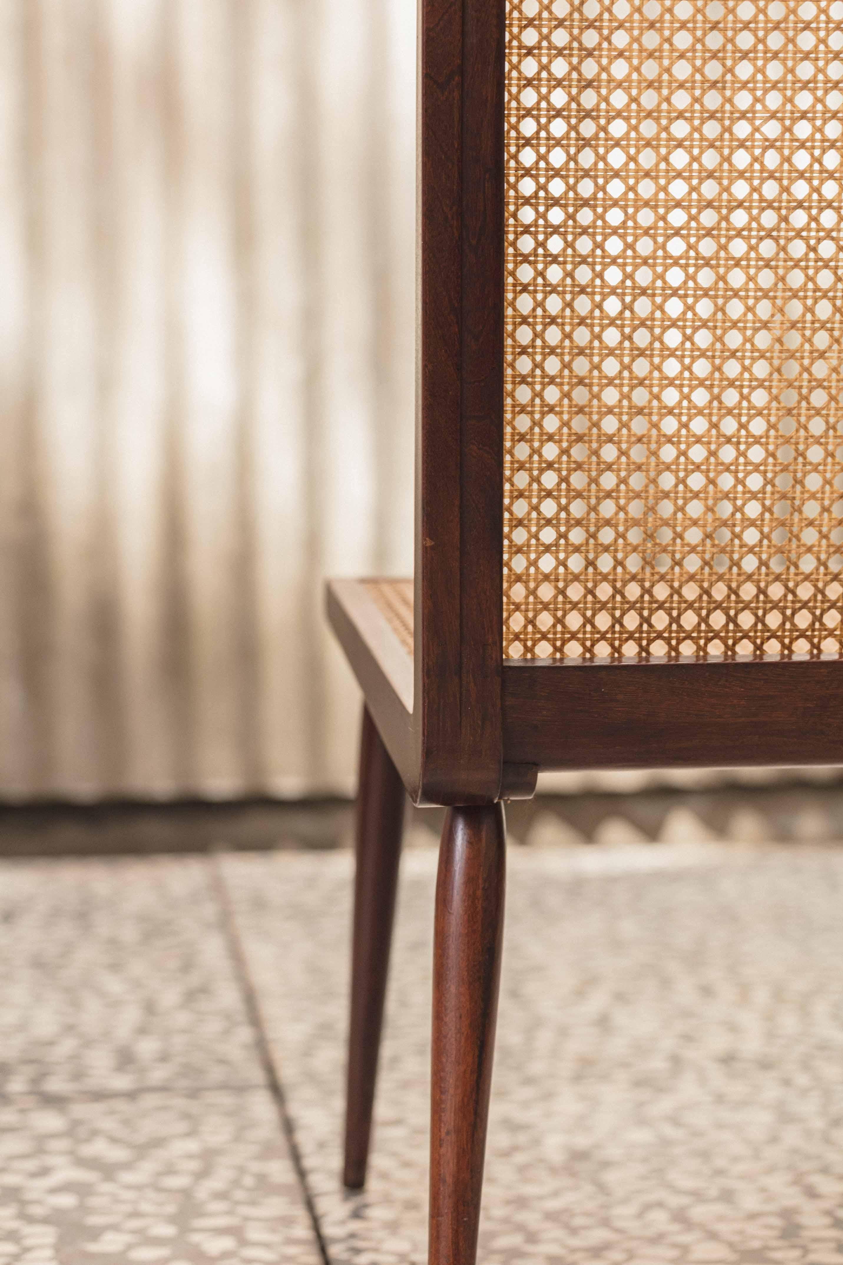 20th Century Low Chair by Joaquim Tenreiro For Sale