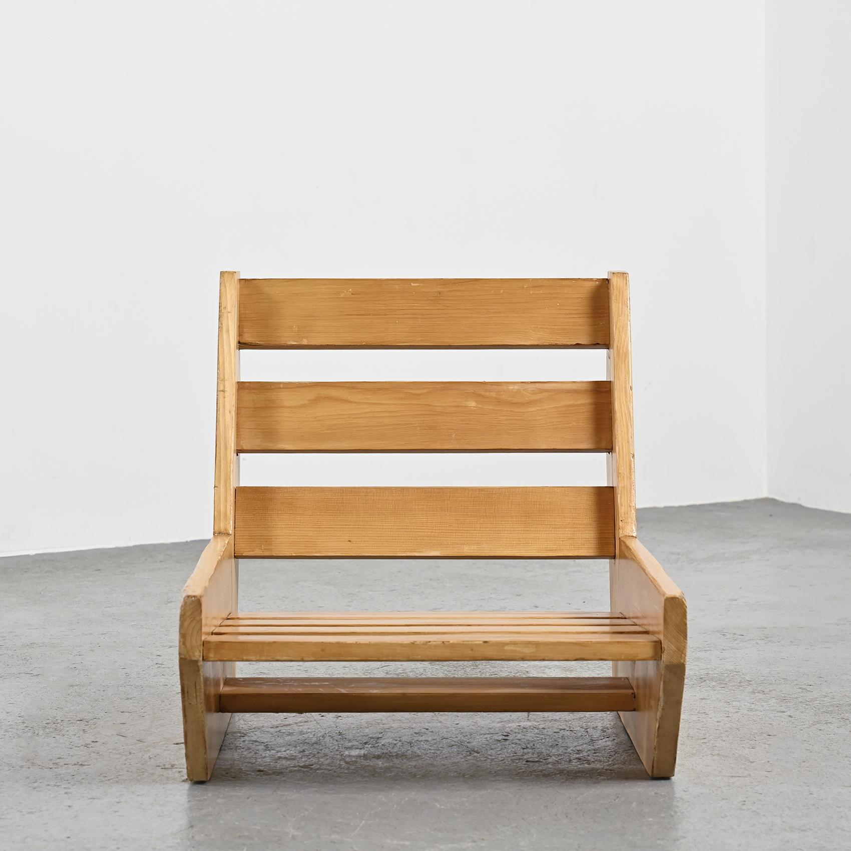 Low Chair by René Martin, circa 1955 4