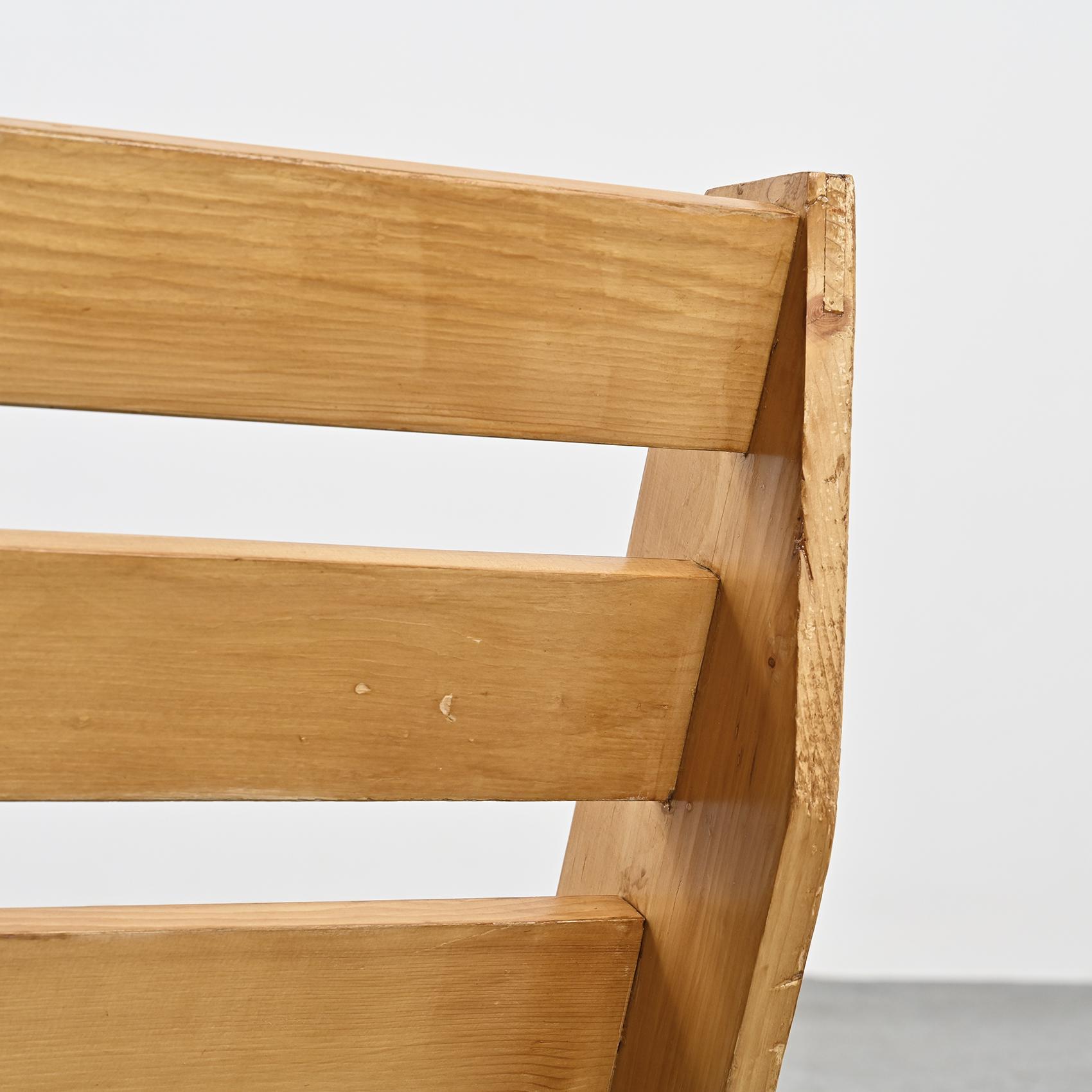French Low Chair by René Martin, circa 1955