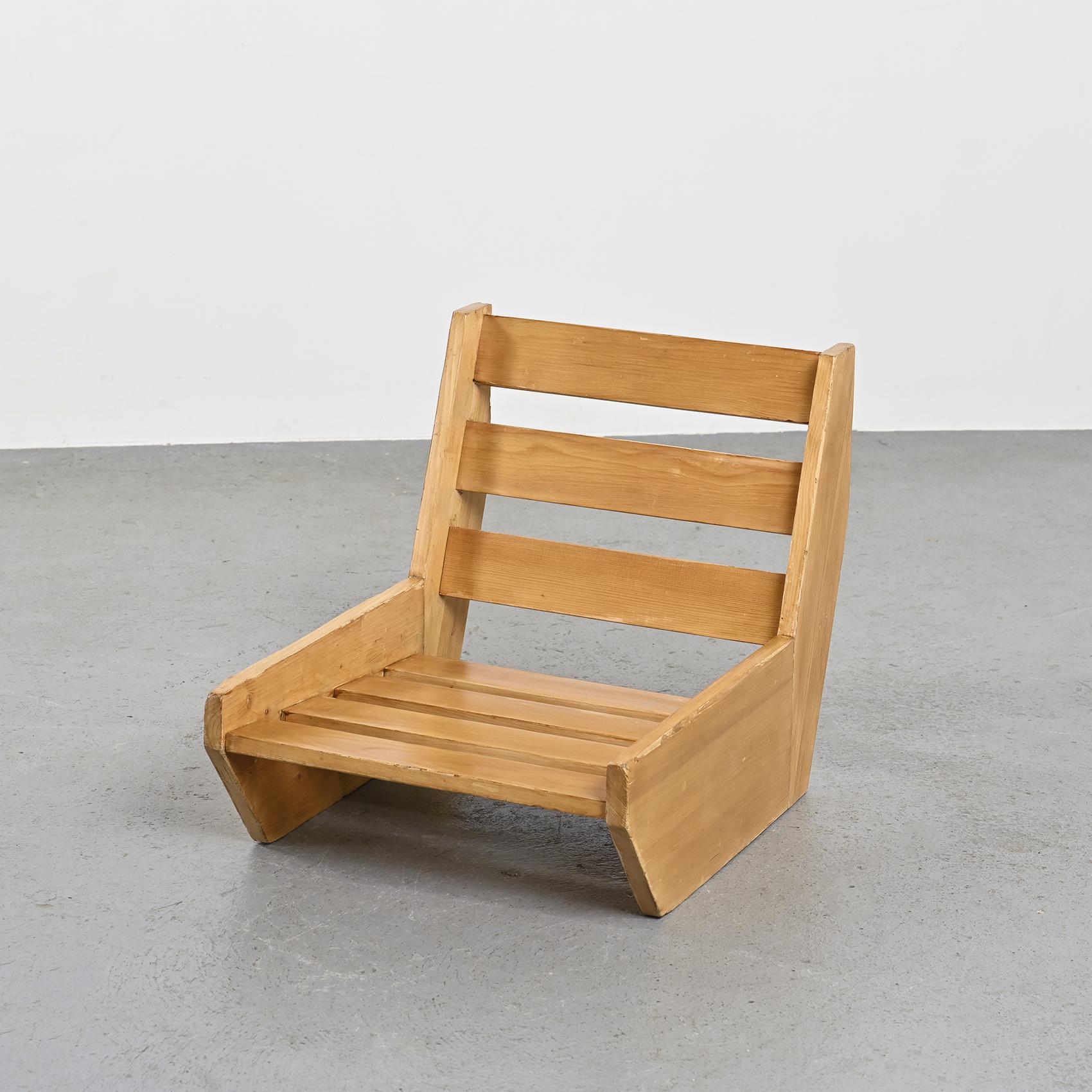 Low Chair by René Martin, circa 1955 1