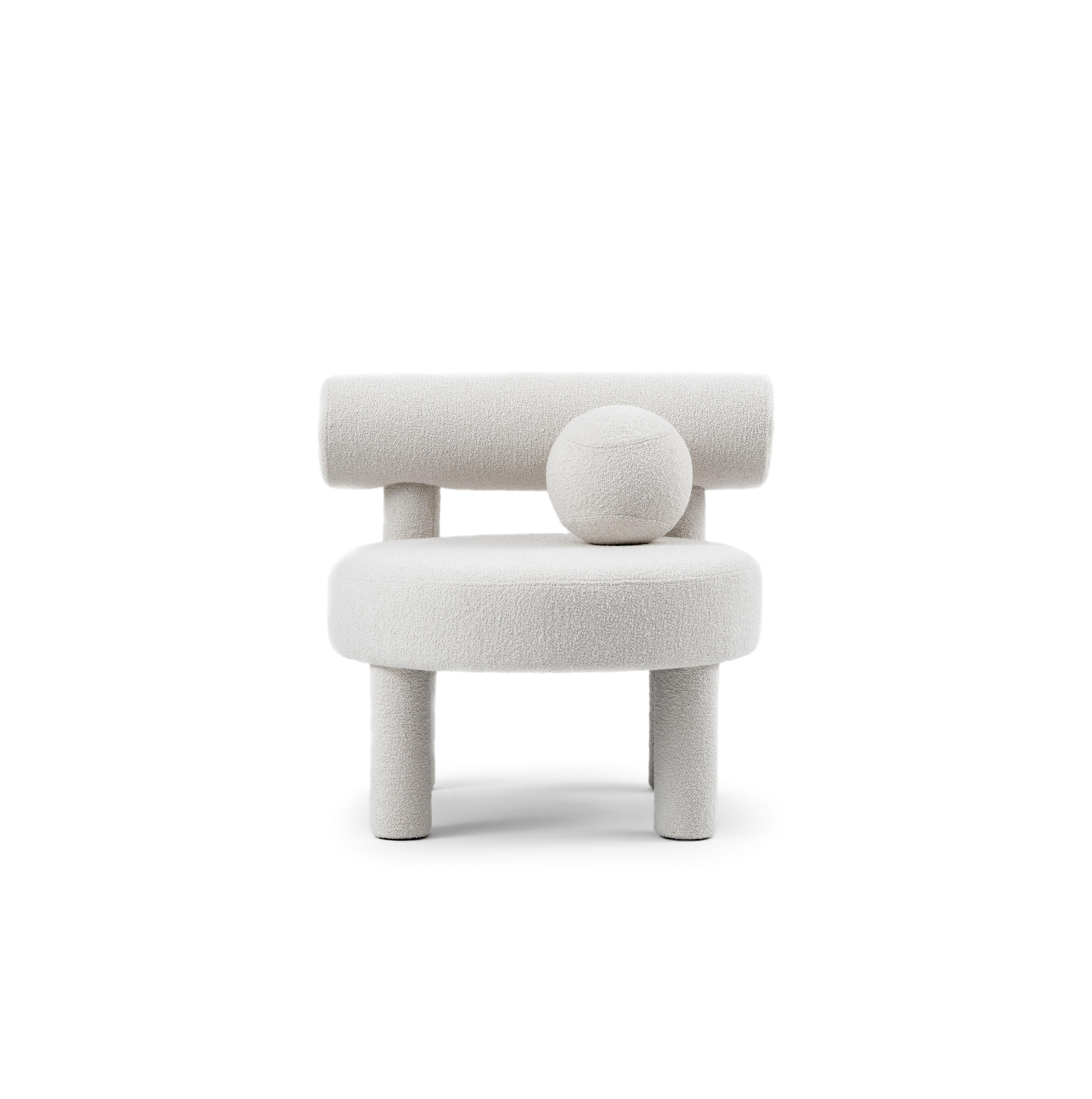 Low Chair GROPIUS CS1 by Noom
Model : Category 1 - BALOO
Designer: Kateryna Sokolova

Dimensions:
Height: 71 cm / 27,95 in
Width: 75 cm / 29,53 in
Depth: 75 cm / 29,53 in
Seat height: 44 cm / 17,32 in

New NOOM furniture collection is dedicated to