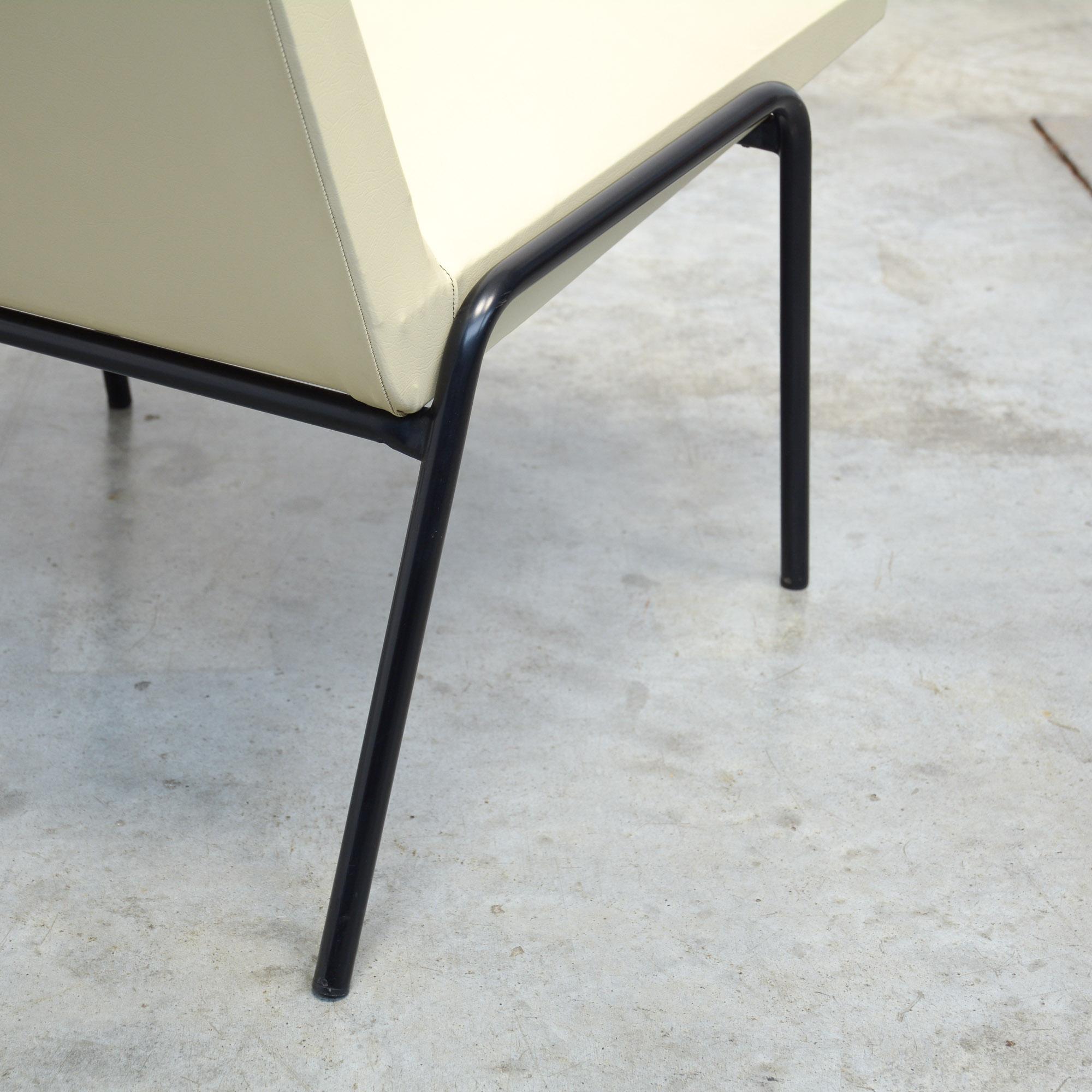 Metal Low Chairs, Robert by Pierre Guariche for Meurop