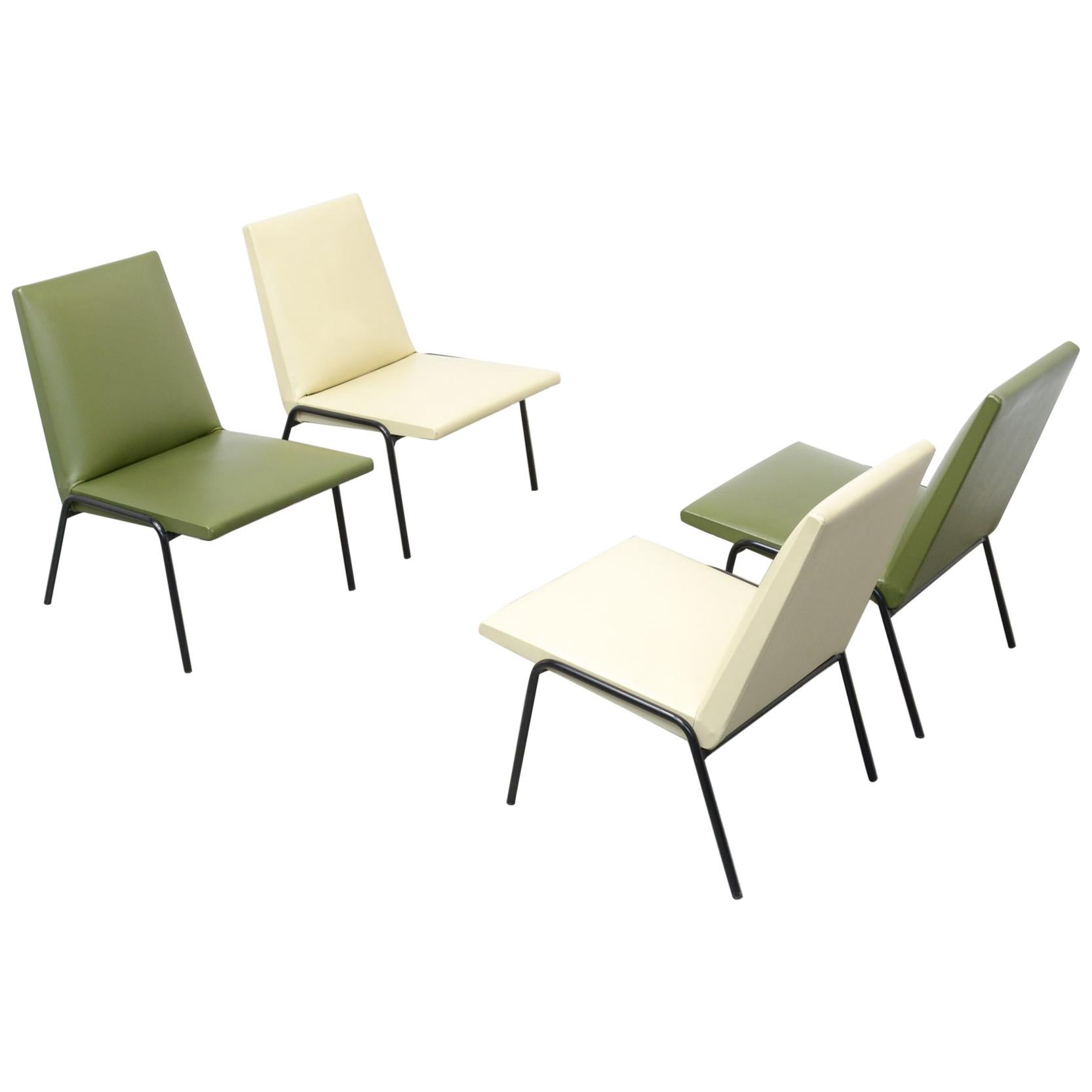 Low Chairs, Robert by Pierre Guariche for Meurop
