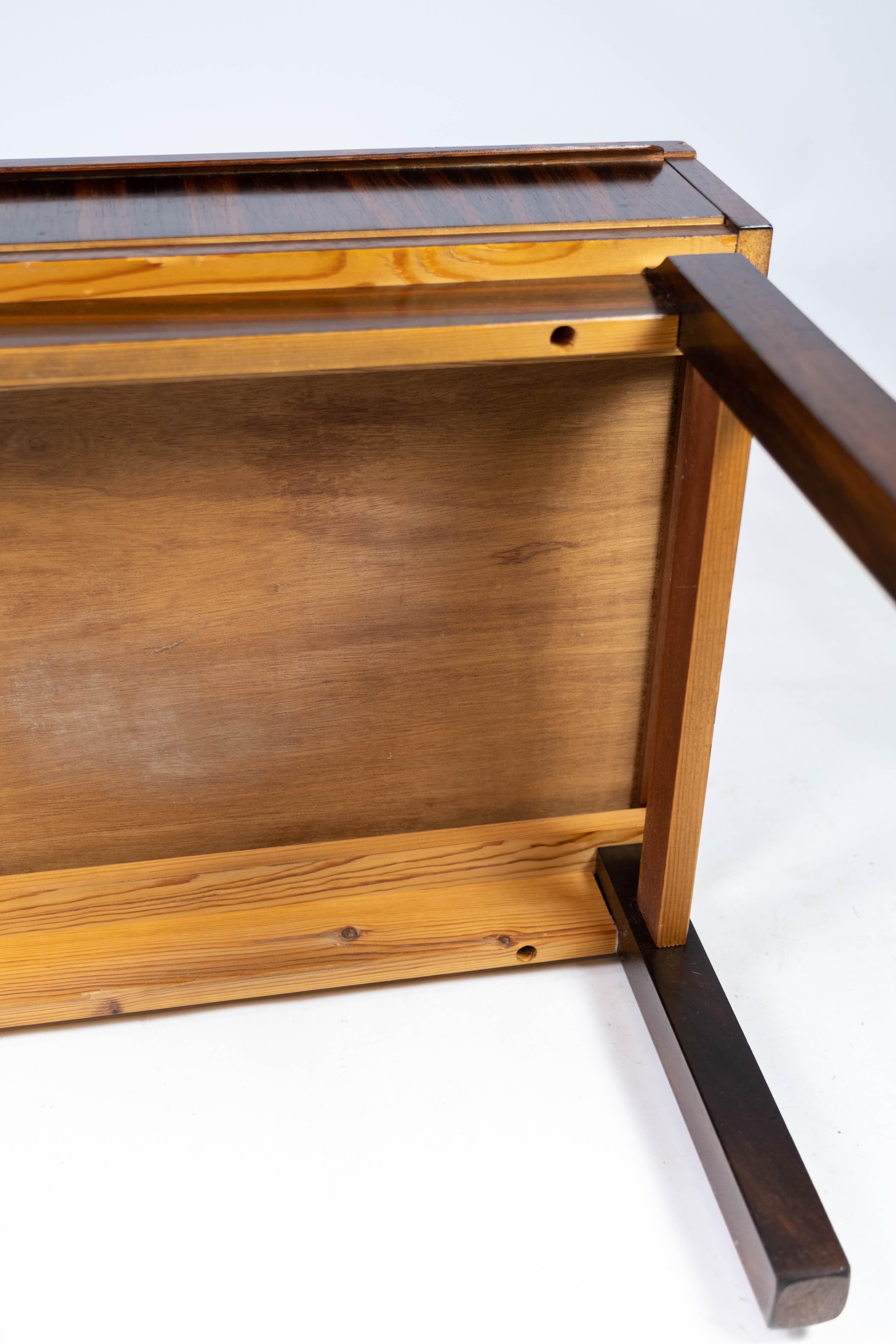 Low Chest in Rosewood and Tiles, of Danish Design from the 1960s For Sale 10