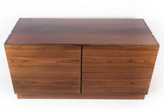 Low Chest of Drawers in Rosewood of Danish Design from the 1960s