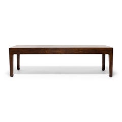 Low Chinese Elmwood Table, c. 1850