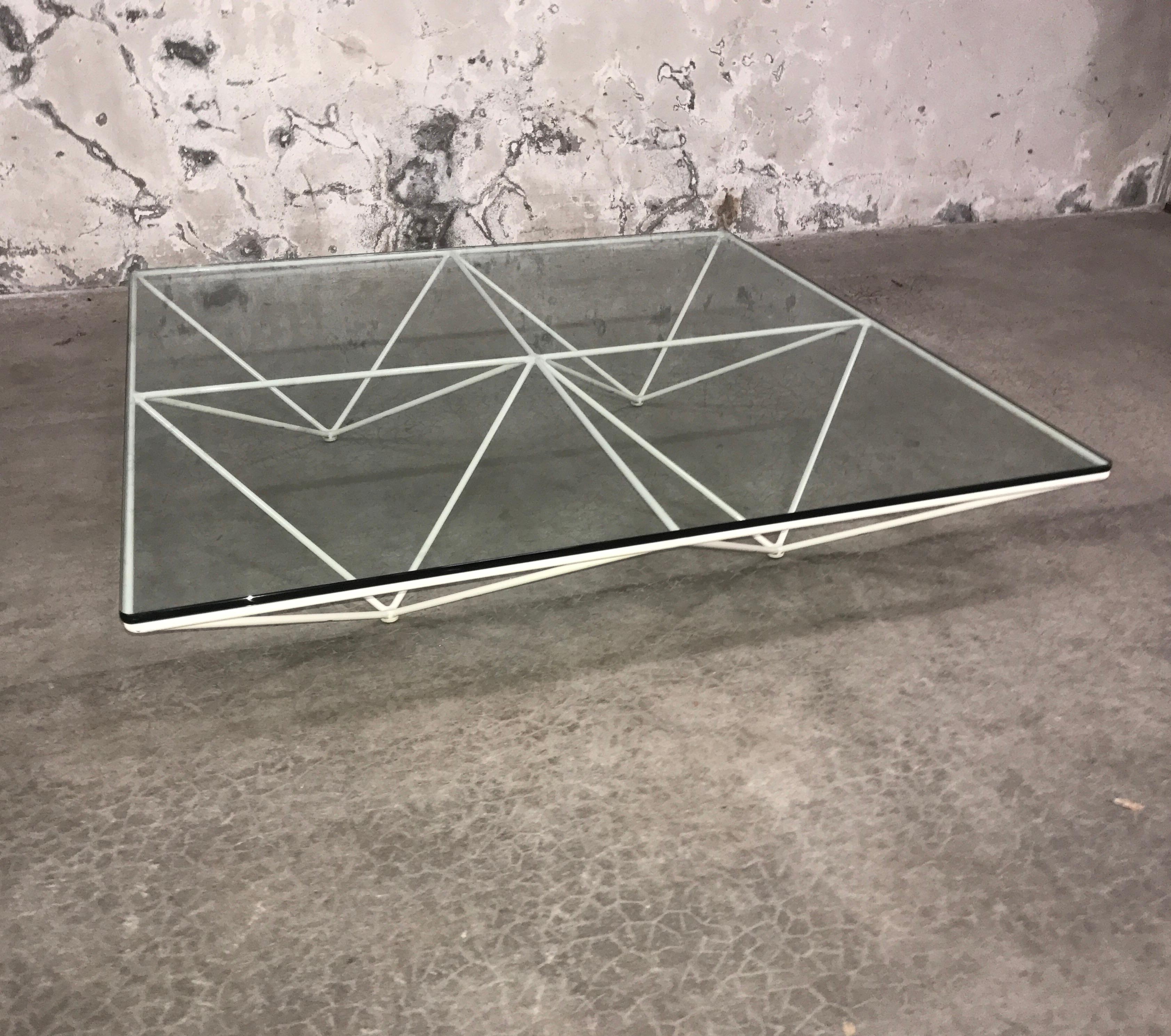 Italian Low Coffee Table by Paolo Piva Alanda Made by B&B Italia, from 1982