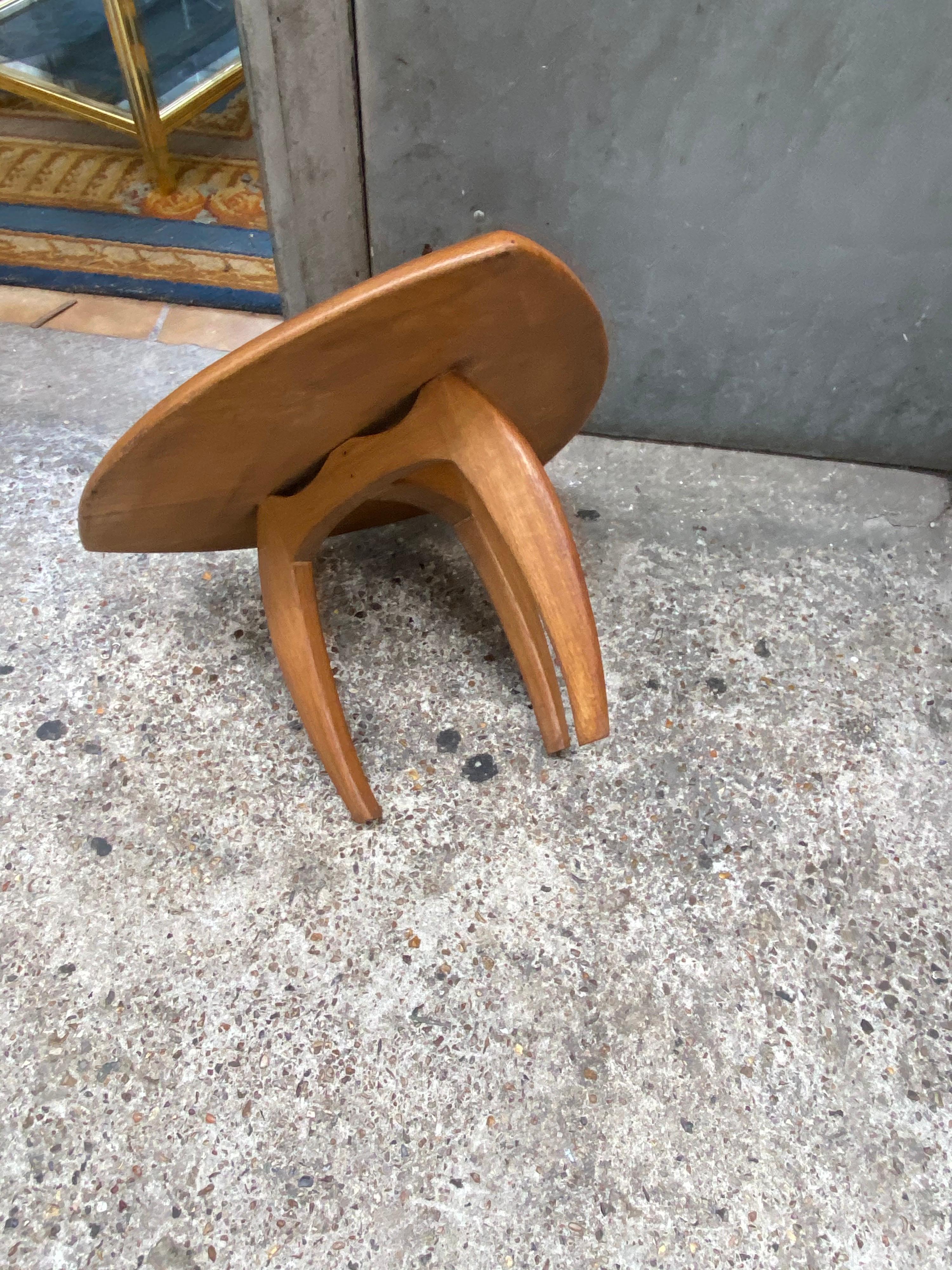 Mid-Century Modern Low Coffee Table For Sale