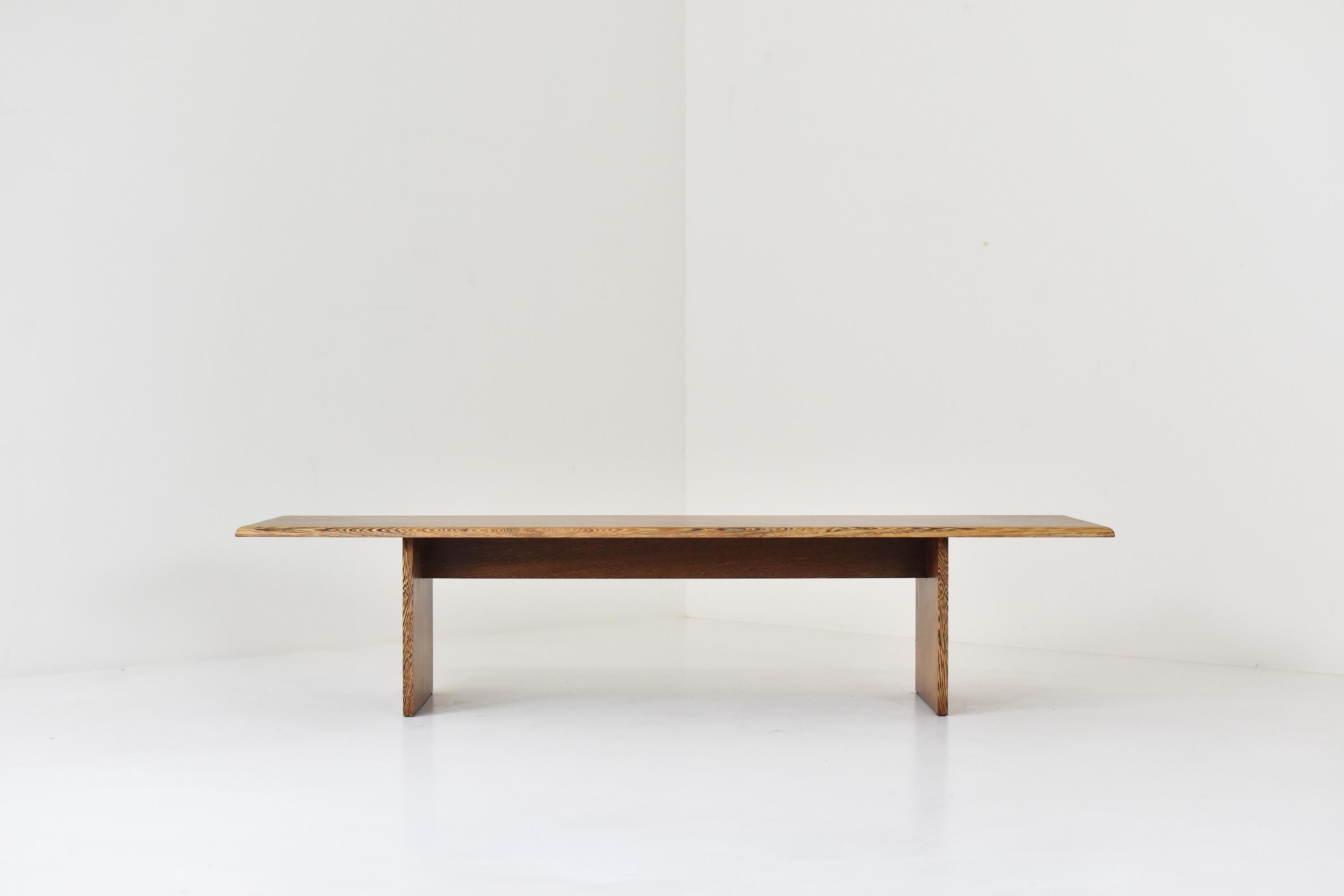 Mid-Century Modern Low Coffee Table from Belgium, Designed and Manufactured in the 1960’s