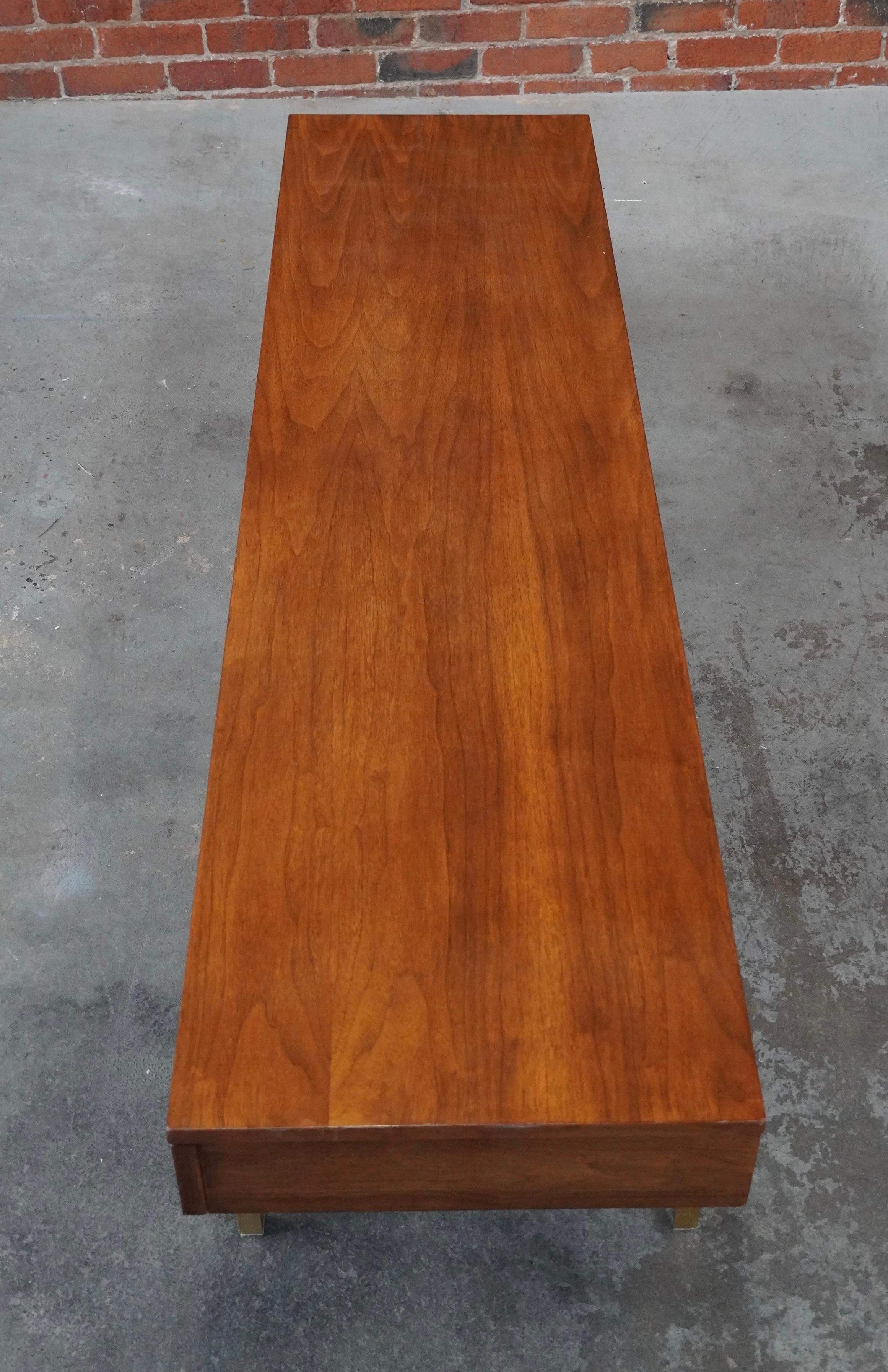 Low Console with Drawers / Coffee Table / Bench For Sale 2