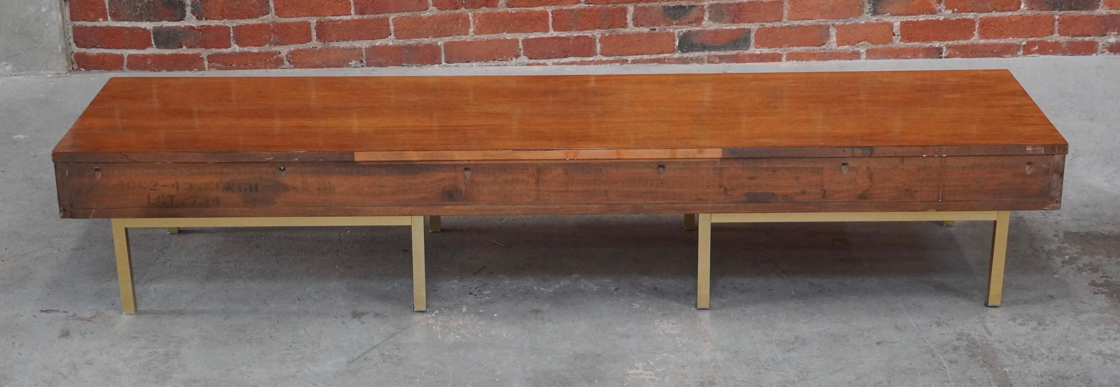 Low Console with Drawers / Coffee Table / Bench For Sale 3