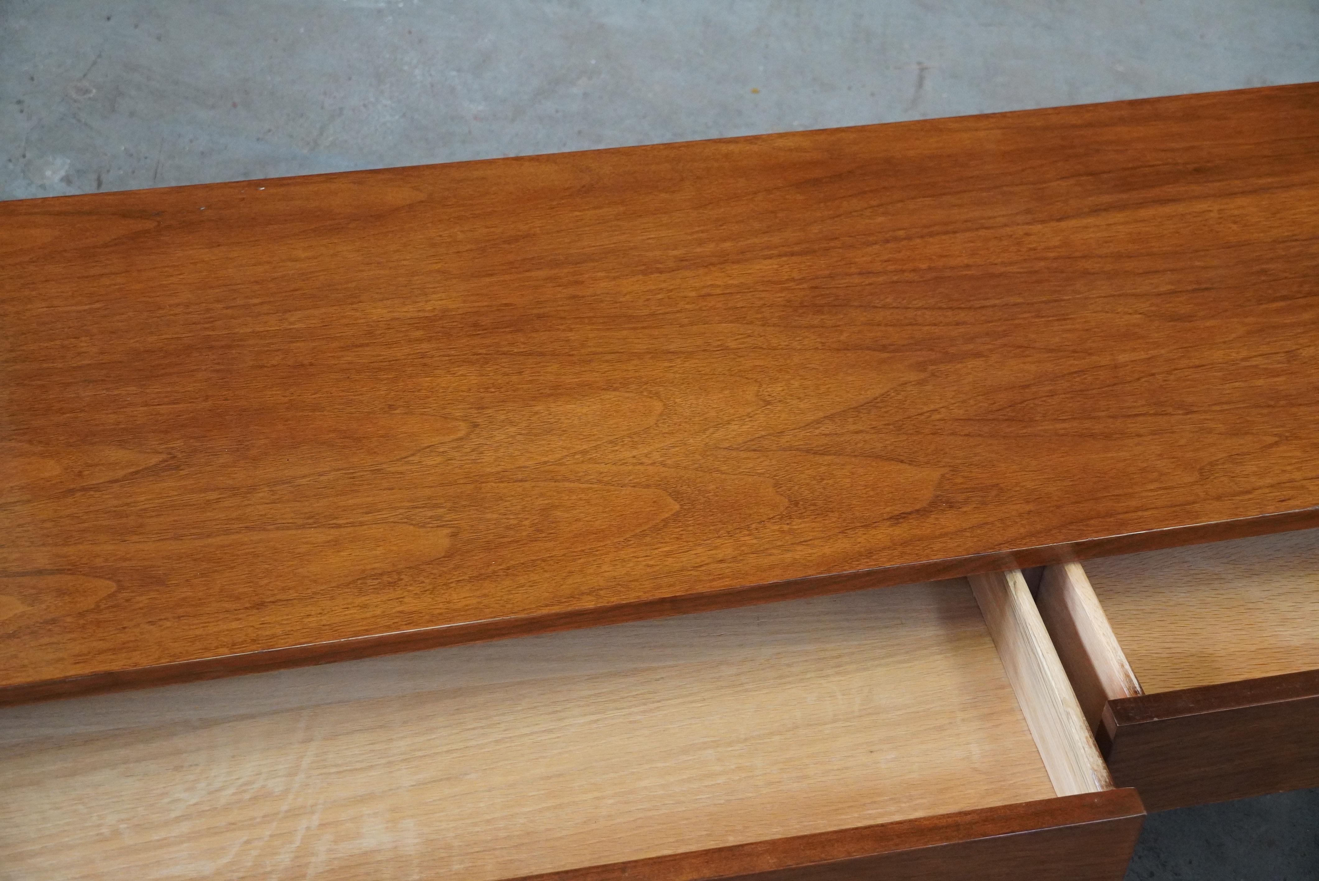 Low Console with Drawers / Coffee Table / Bench In Good Condition For Sale In Oakland, CA