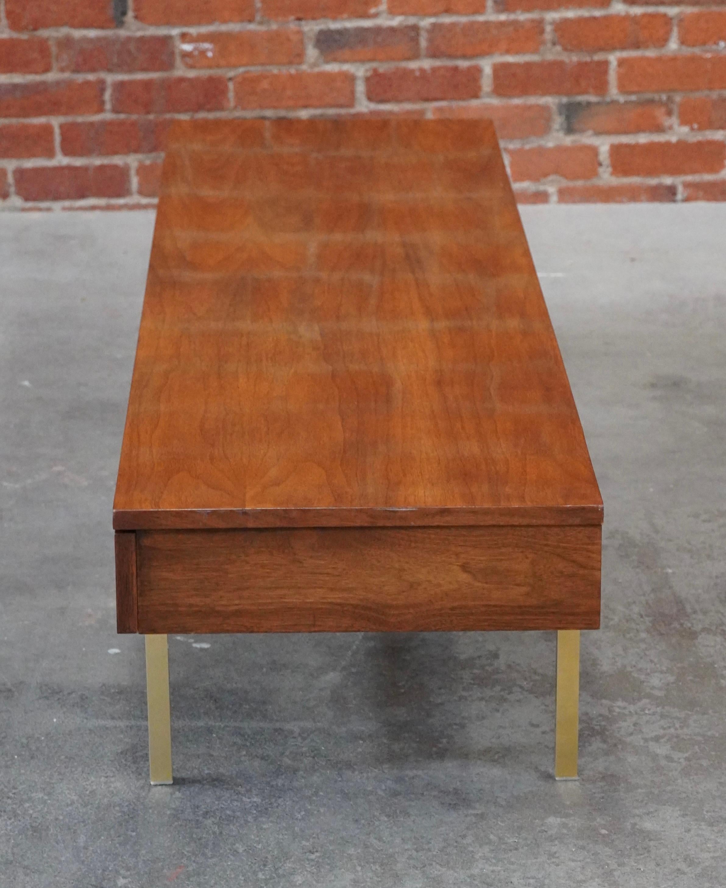 Low Console with Drawers / Coffee Table / Bench For Sale 1