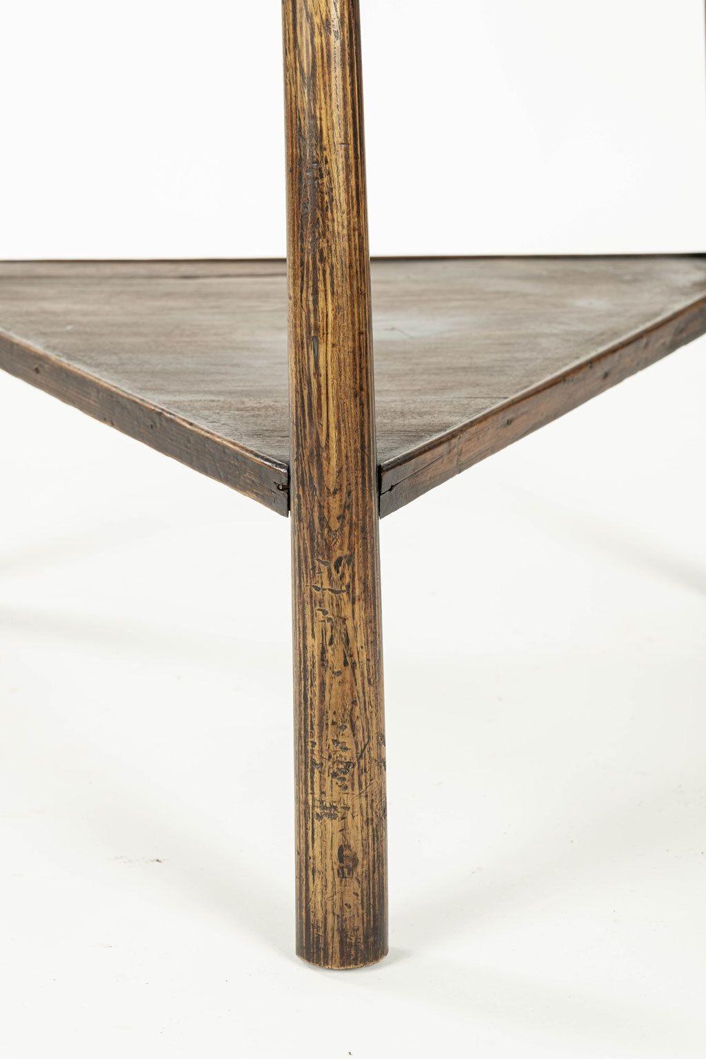 18th Century Low Cricket Table as Side Table or Small Coffee Table