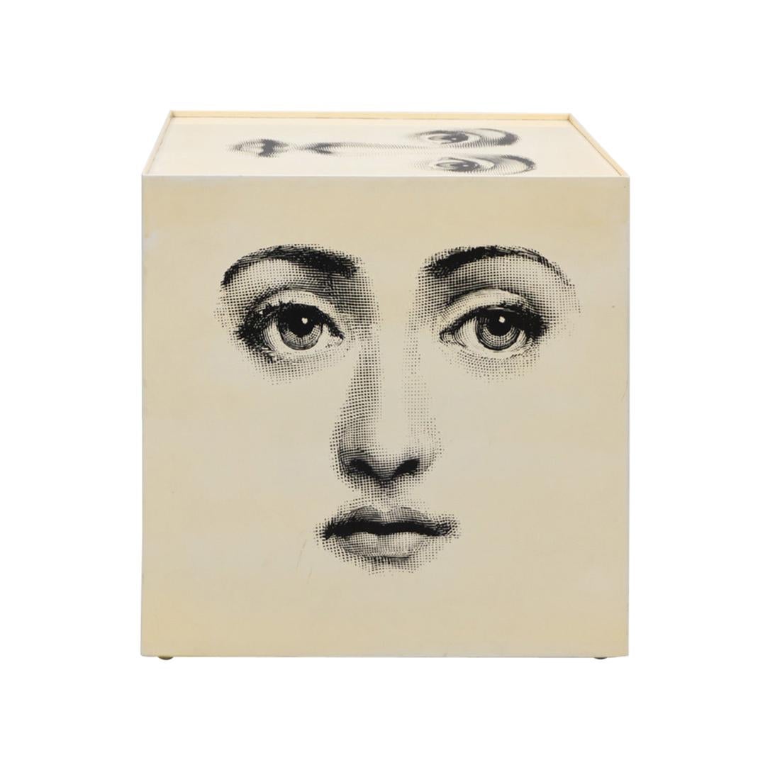 Low, Cubic Table by Fornasetti, 1955