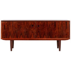 Low Danish Sideboard by E. Brouer for Brouer Møbelfabrik, 1960s