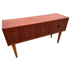 Low Danish Teak Dresser, 1960’s