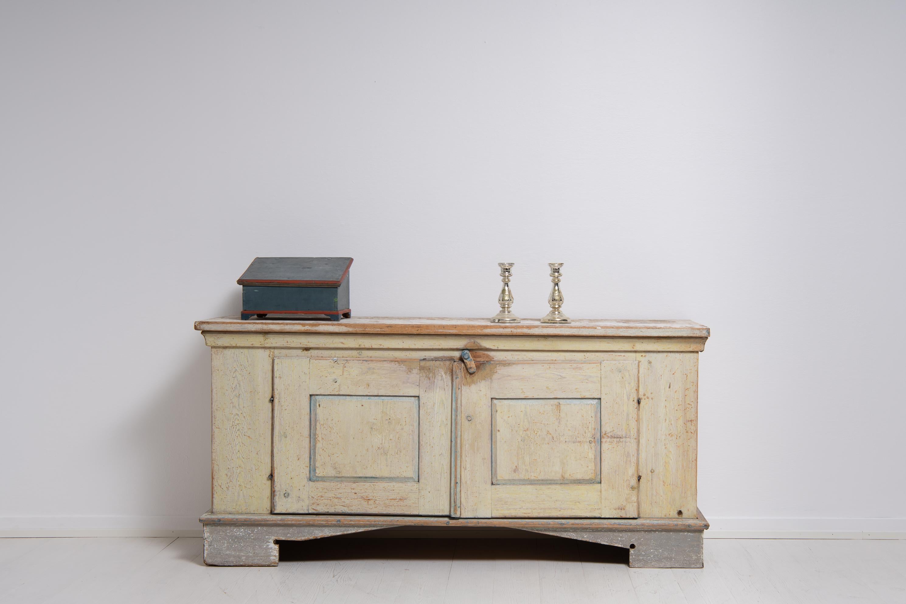 Low Early 19th Century Swedish Gustavian Country Sideboard 2