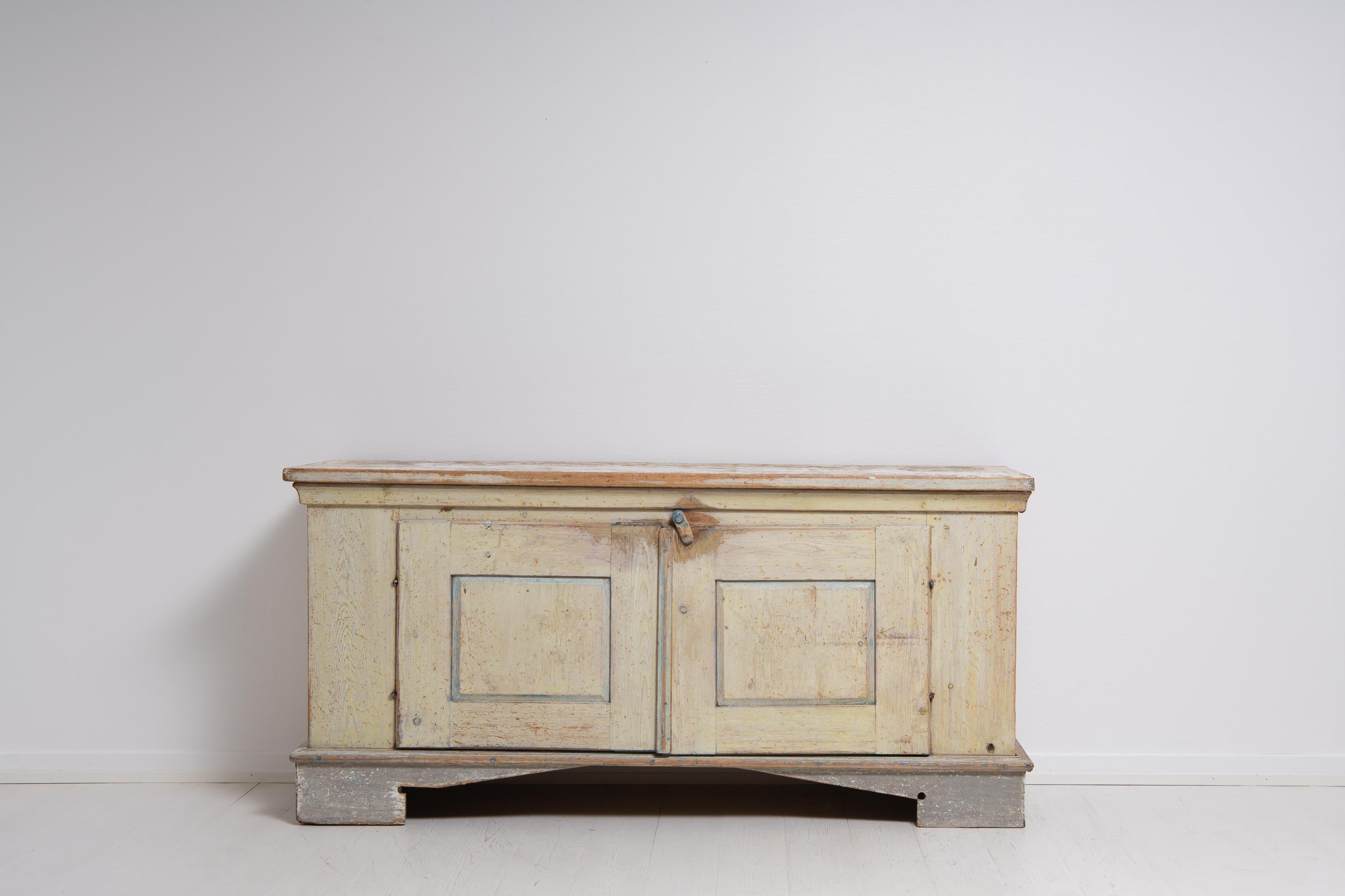 Low Early 19th Century Swedish Gustavian Country Sideboard 3