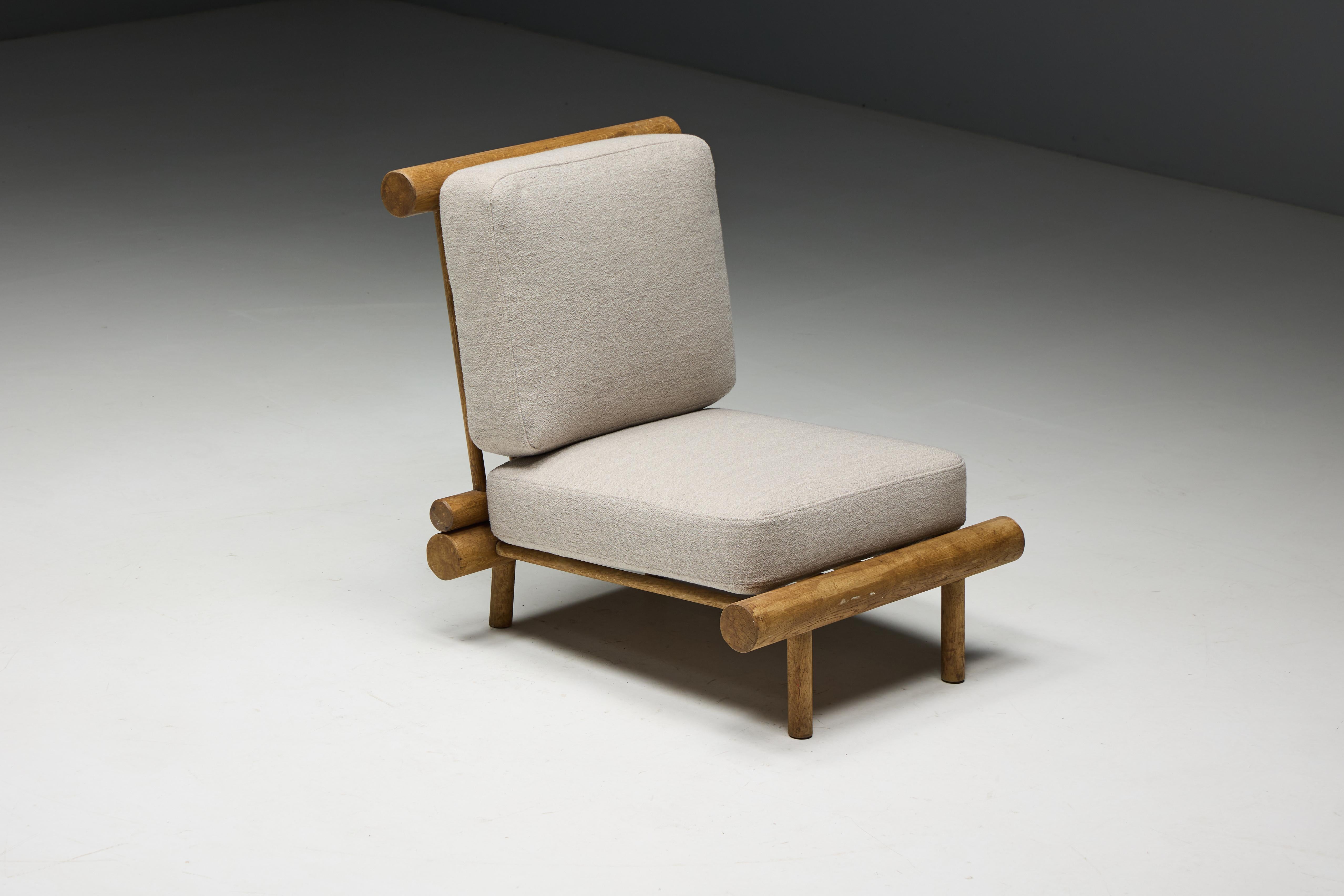 Low Easy Chair by Charlotte Perriand for La Cachette, France, 1960s 5