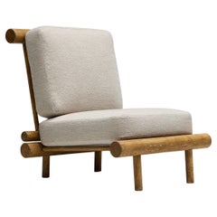 Low Easy Chair by Charlotte Perriand for La Cachette, France, 1960s