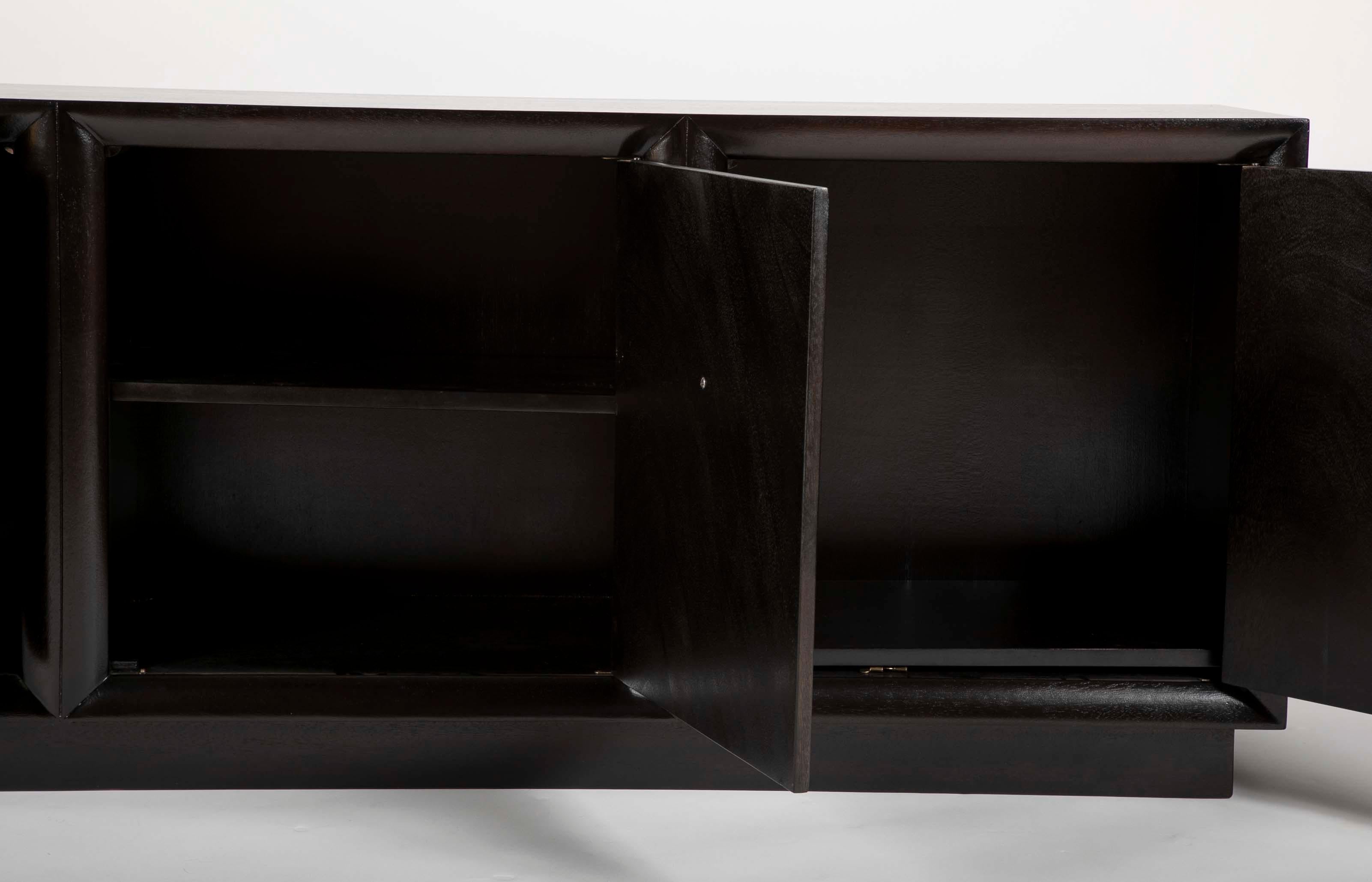 Low Ebonized Sideboard by T.H. Robsjohn-Gibbings for Widdicomb 2