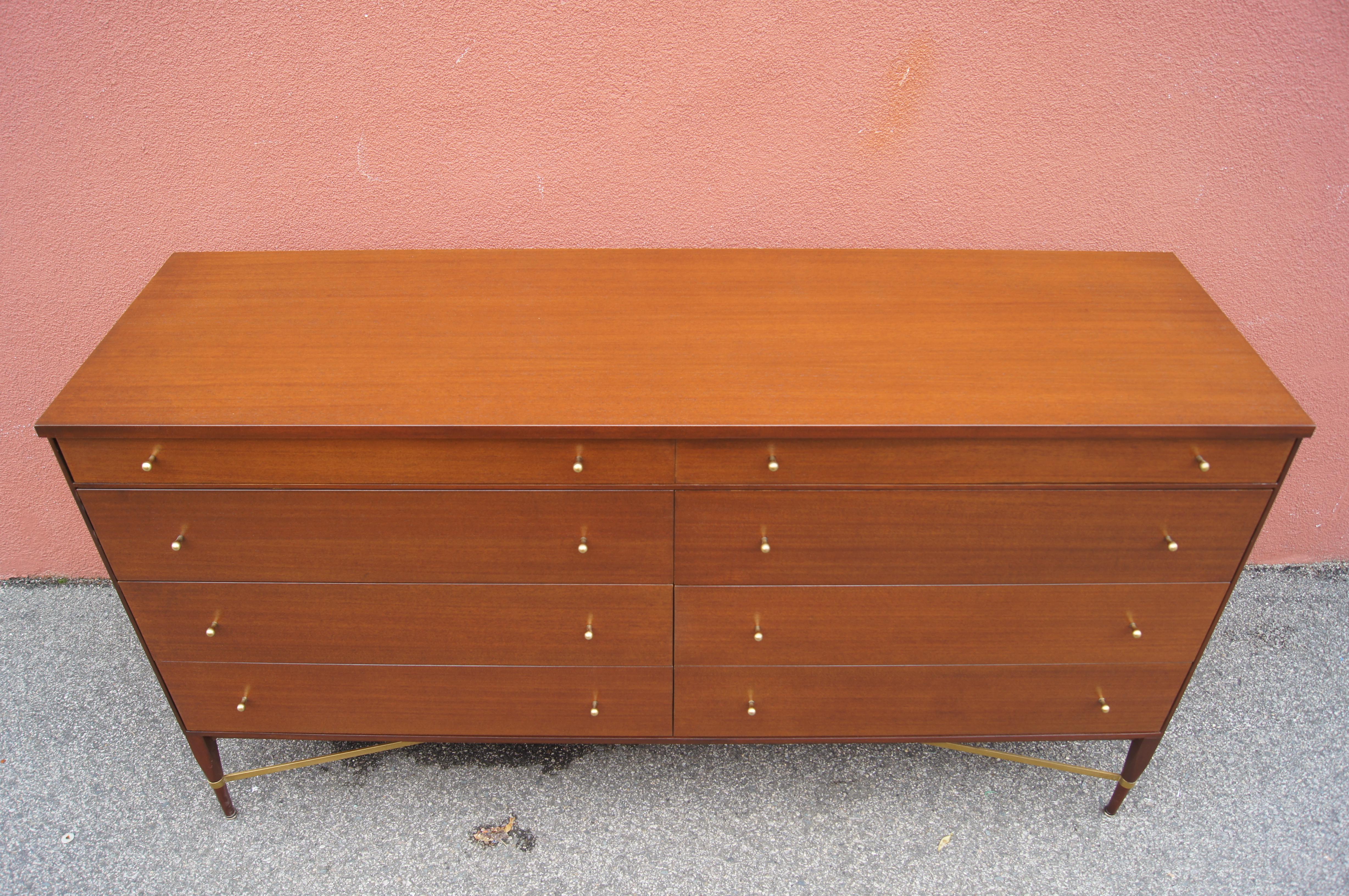 Low Eight-Drawer Dresser by Paul McCobb for the Calvin Group 1