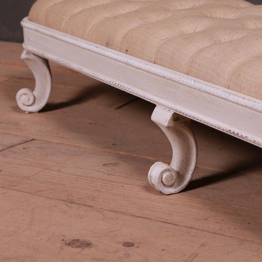Victorian Low French Footstool