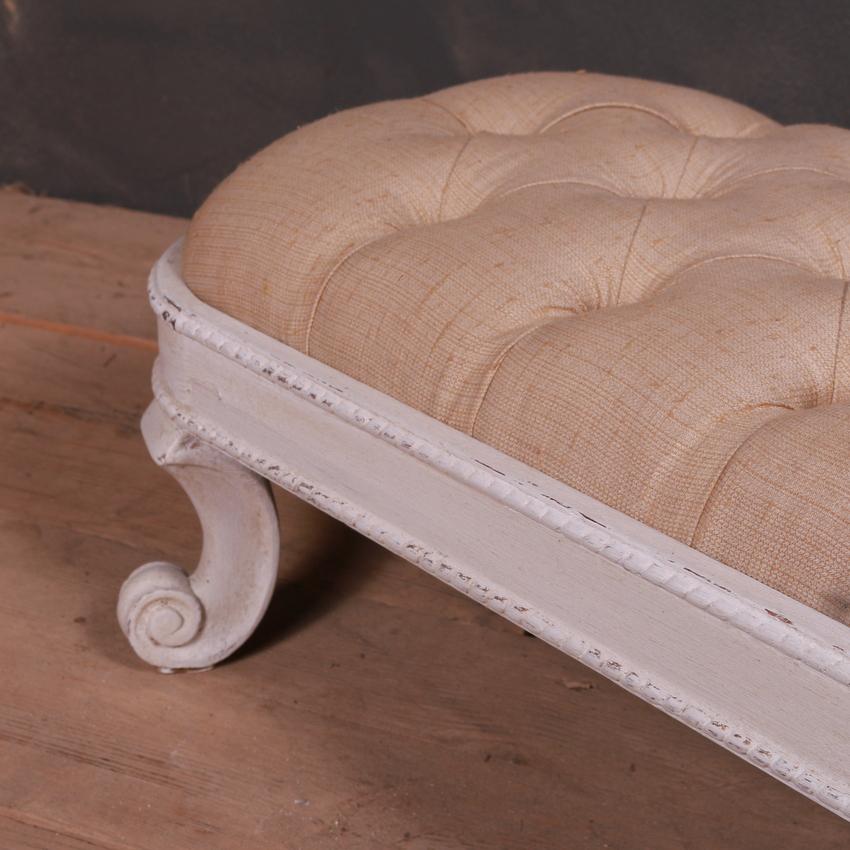 19th Century Low French Footstool