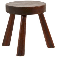 Low French Round Stool