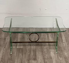 Low Glass Table by Brusotti