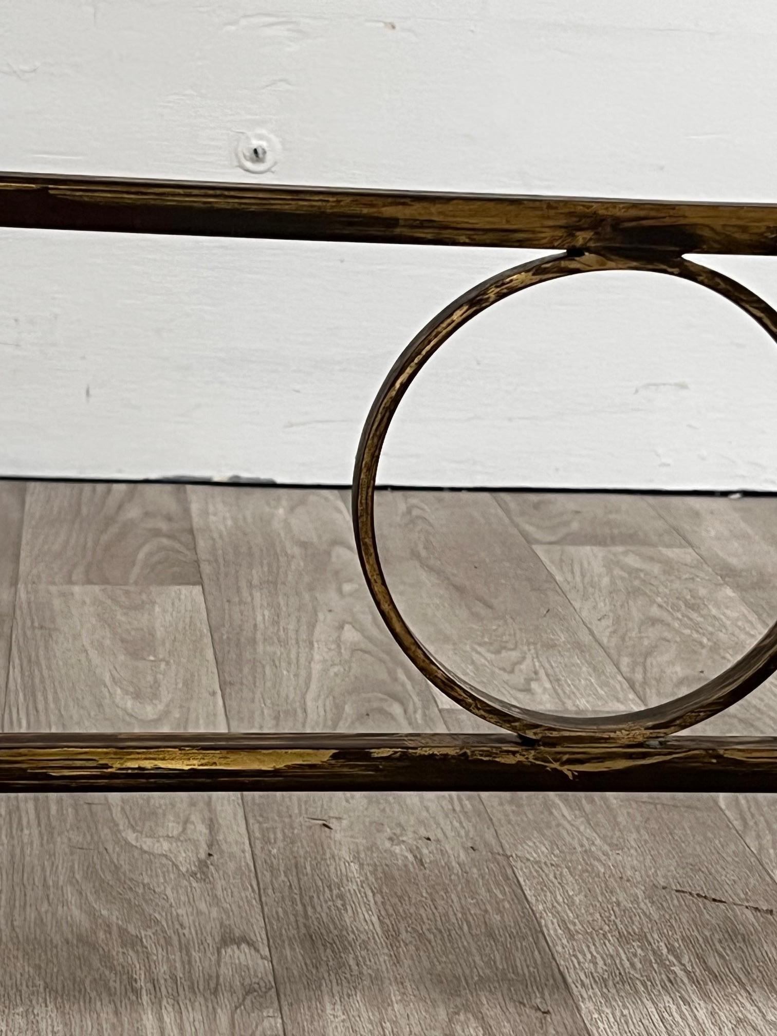 Niedriger Glastisch von Brusotti im Angebot 1