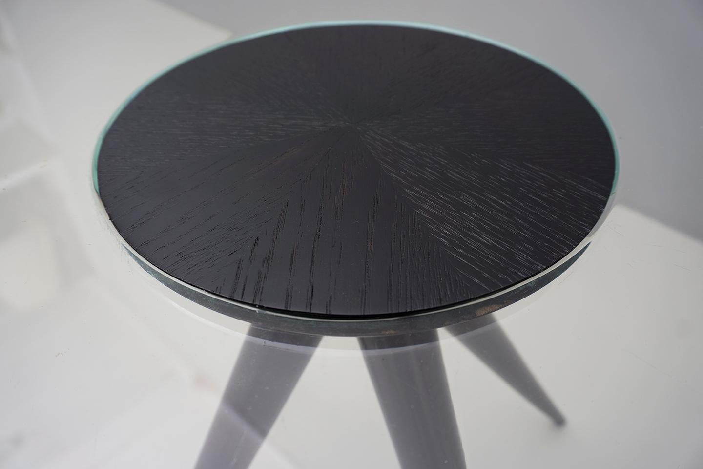 Niedriger Glastisch von Pietro Chiesa, Fontana Arte, 1948 im Zustand „Gut“ im Angebot in Berlin, DE