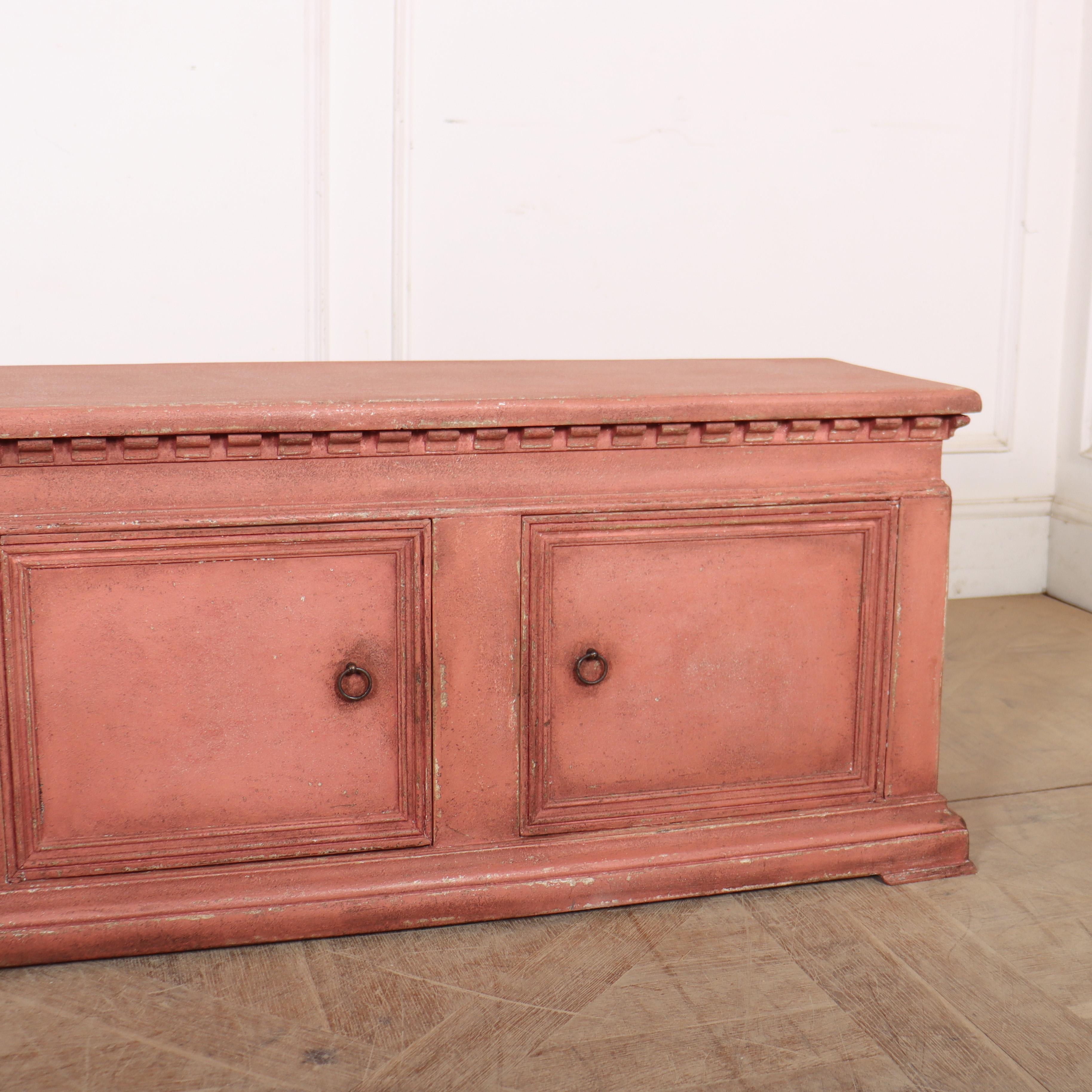XX secolo Credenza bassa italiana dipinta in vendita