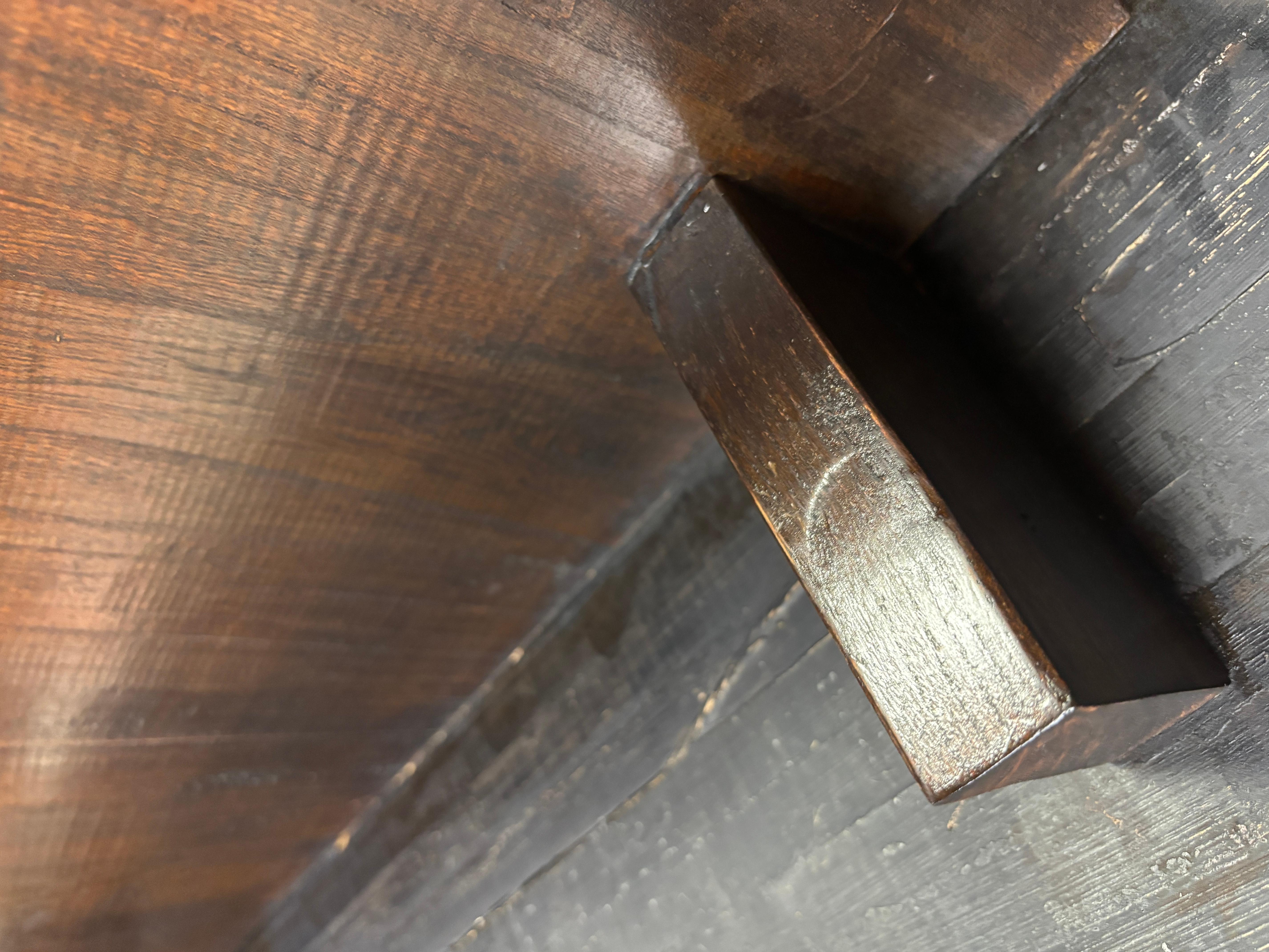 Bambou Table basse en bambou Japandi wabi sabi par Axel Vervoordt, Belgique années 1980. en vente